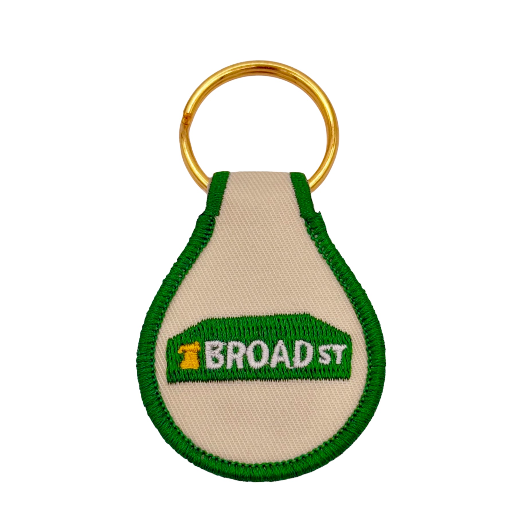 Broad St Sign Key Tags