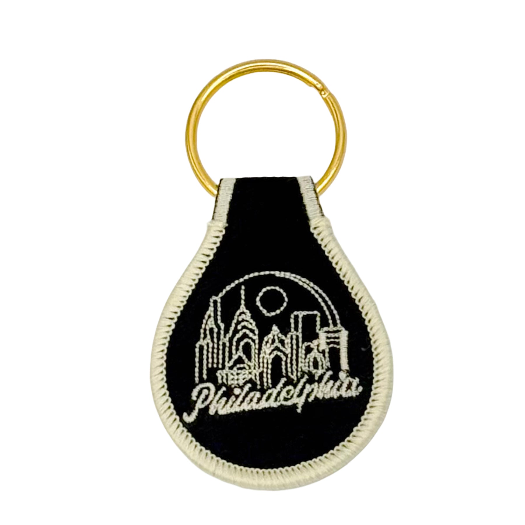Philadelphia Skyline Key Tags