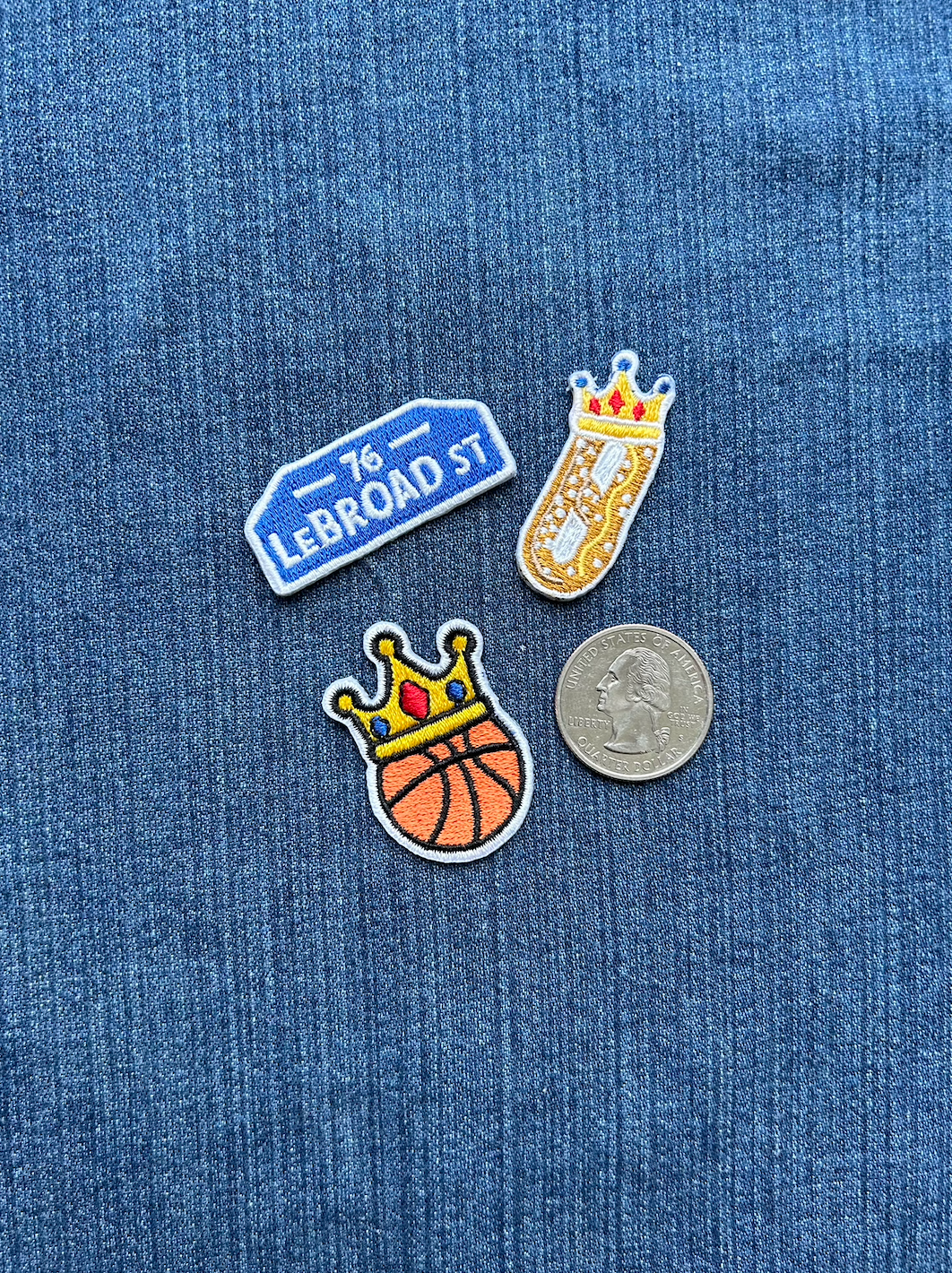 Philly Basketball Patches - Sm