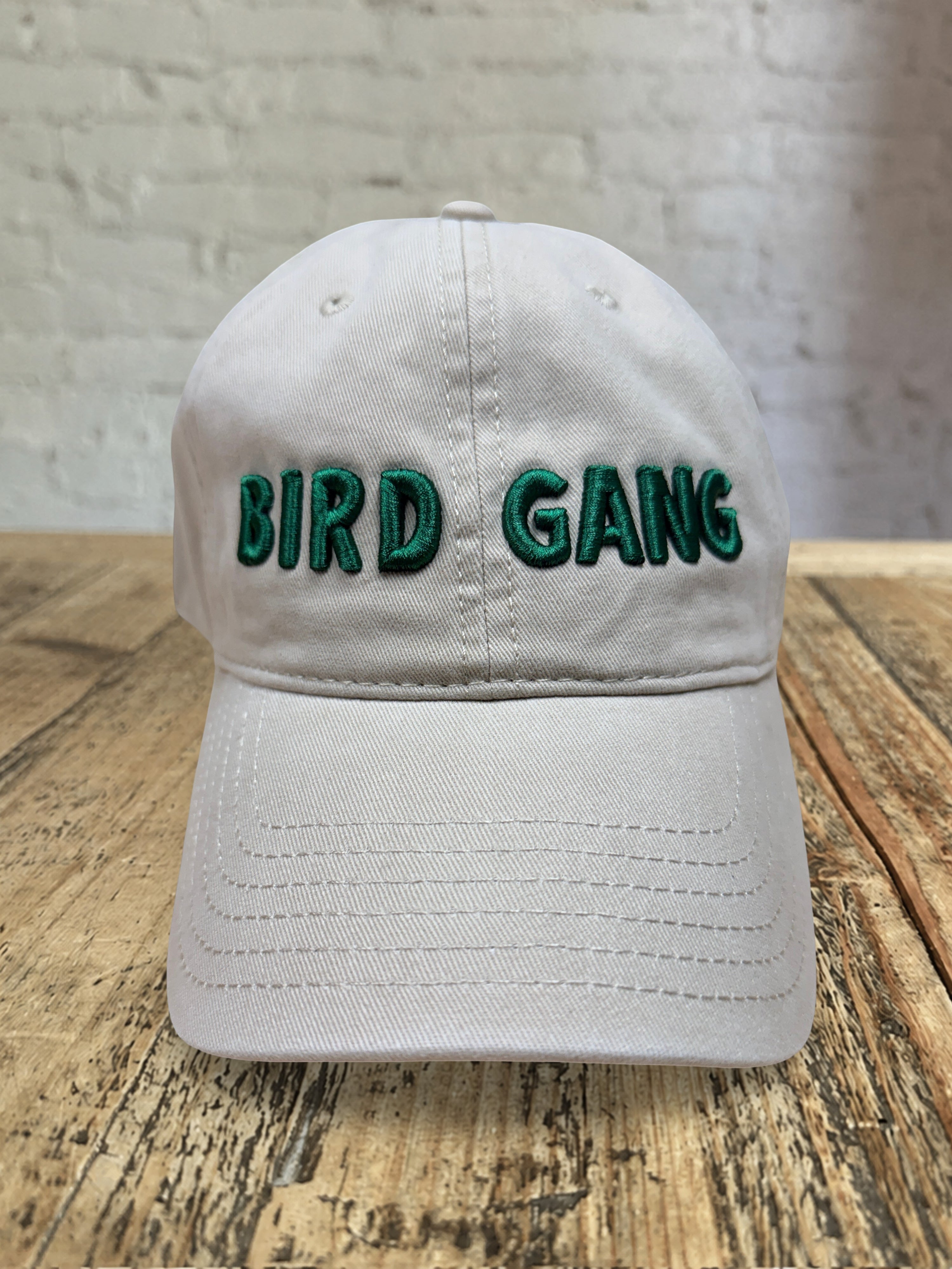Bird Gang Dad Hat - Khaki