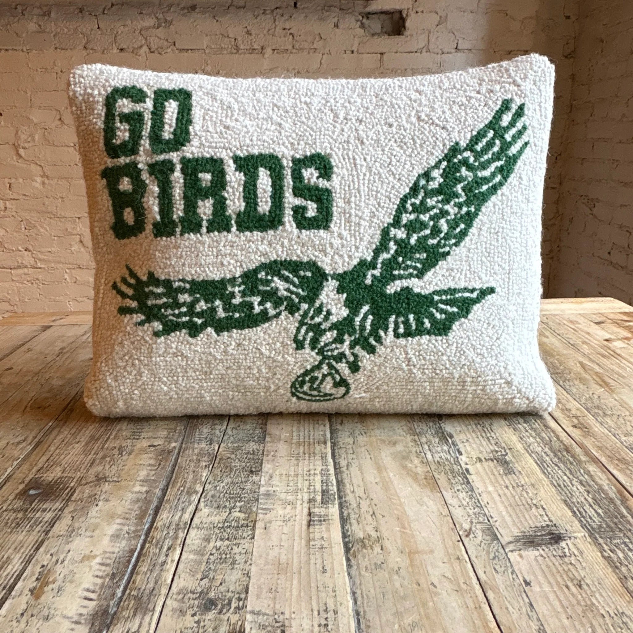 Go Birds Hook Pillow