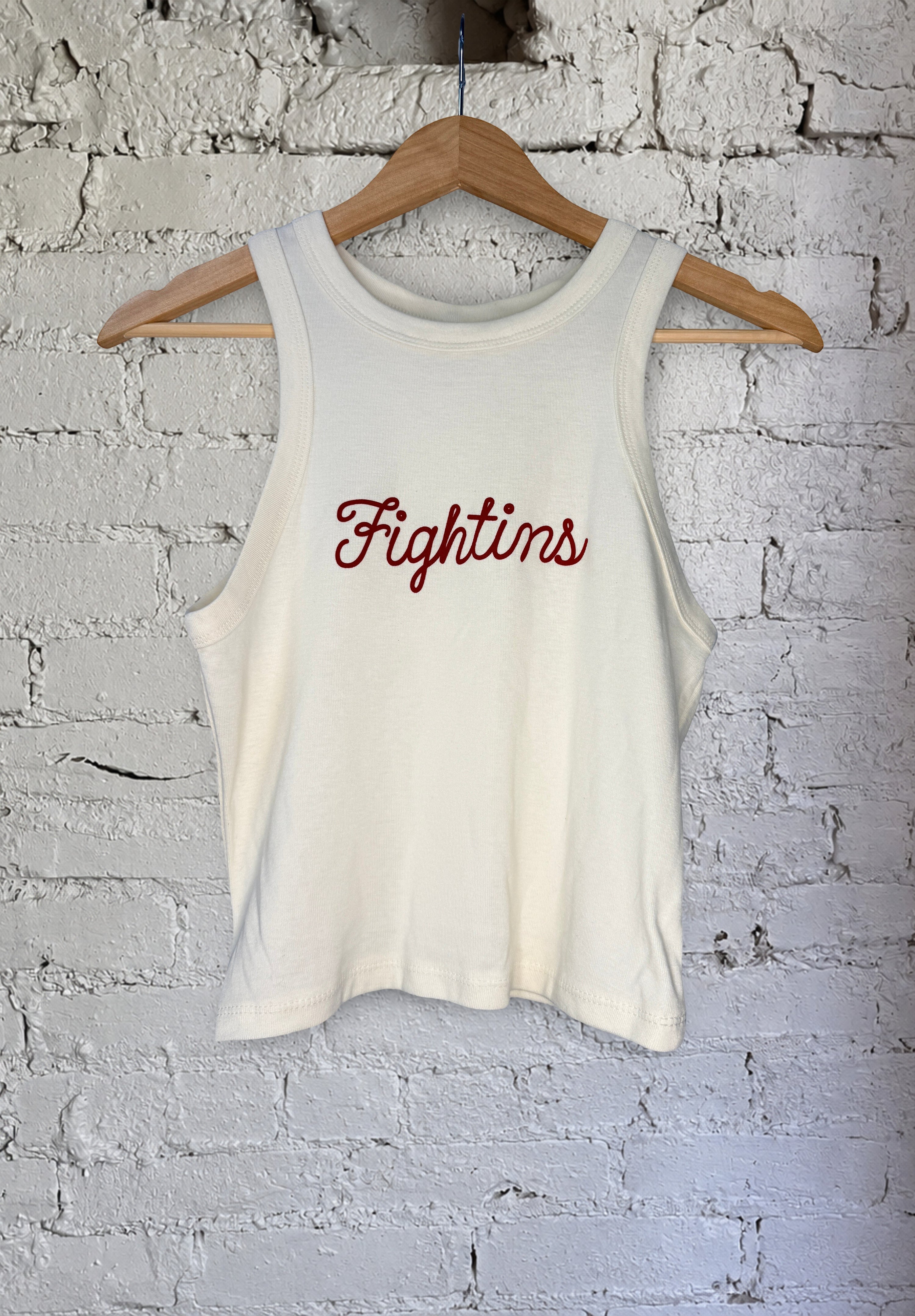 Fightins Cream Tank Top