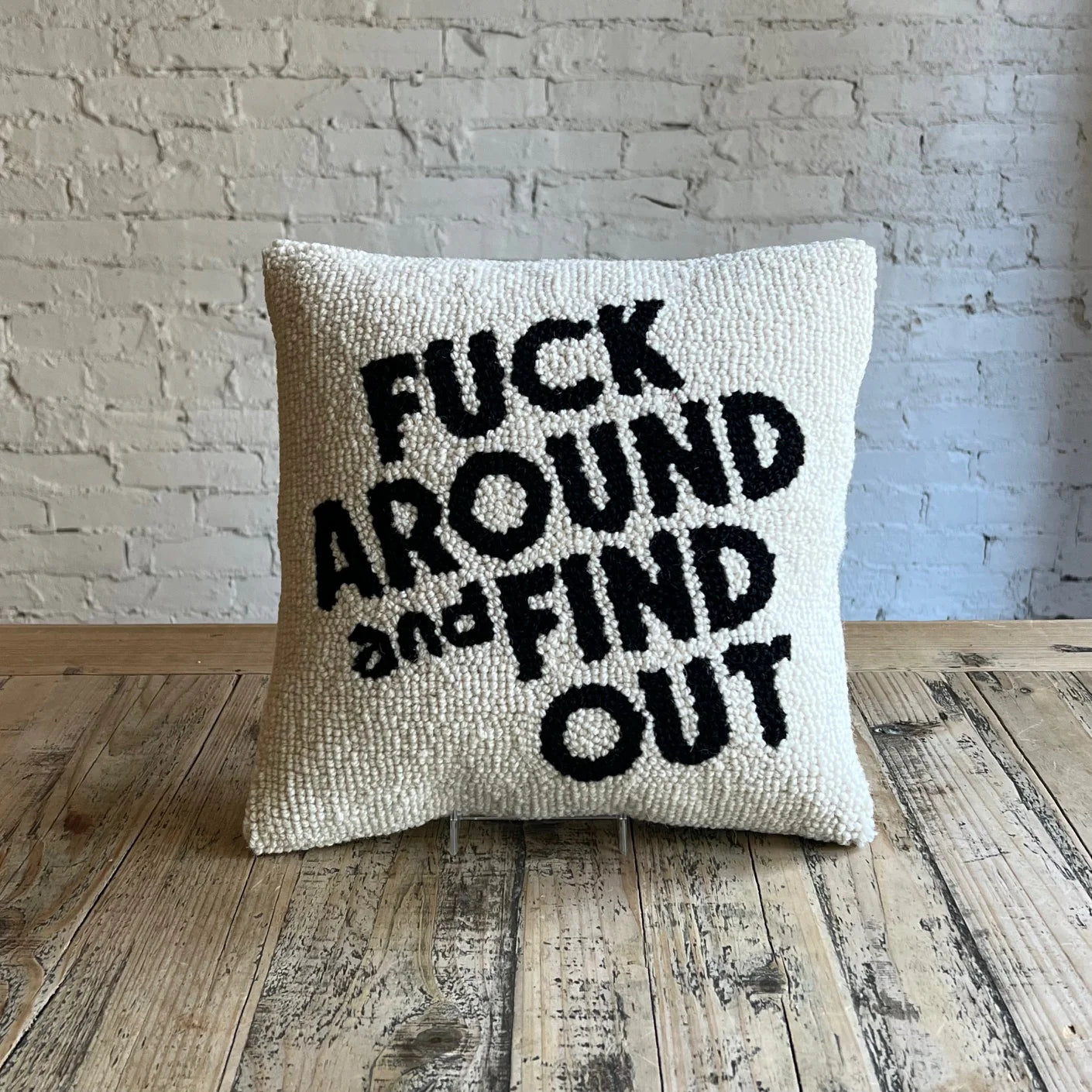 F*ck Around Hook Pillow