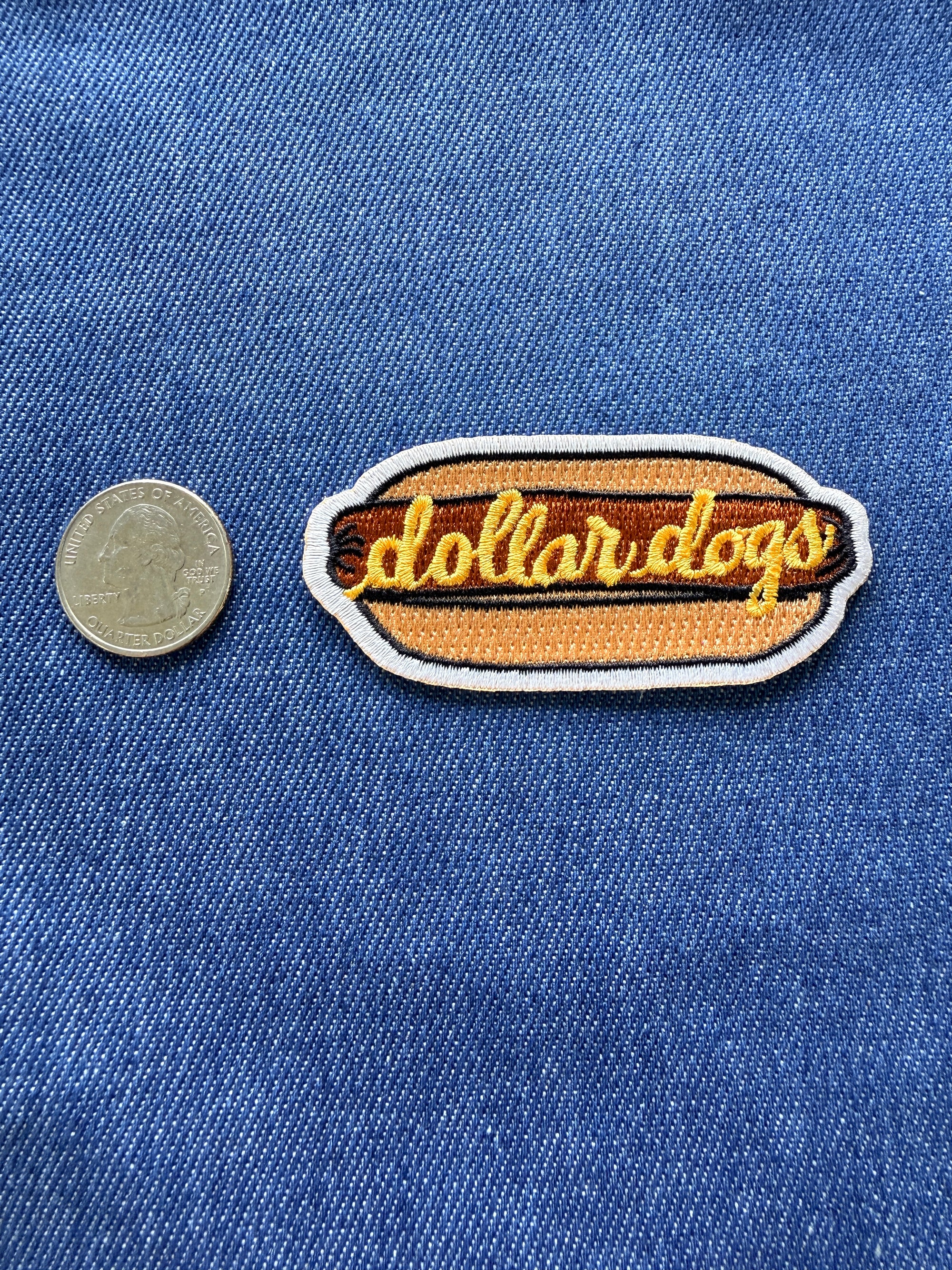 Chain Stitched Baseball Patches - Lrg