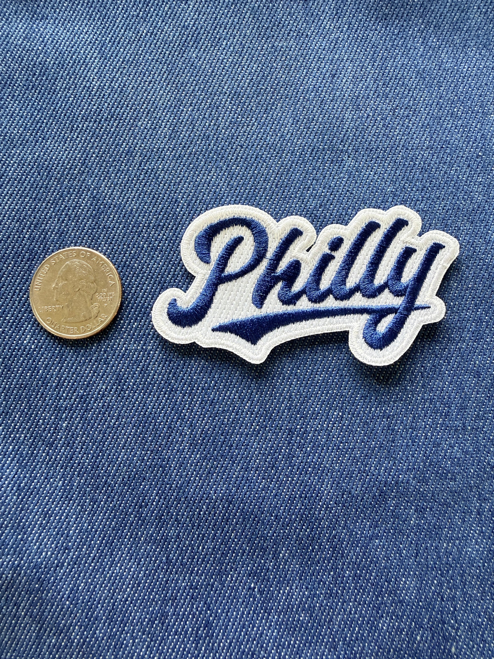 Chain Stitched Philly & PHL Patches - Lrg
