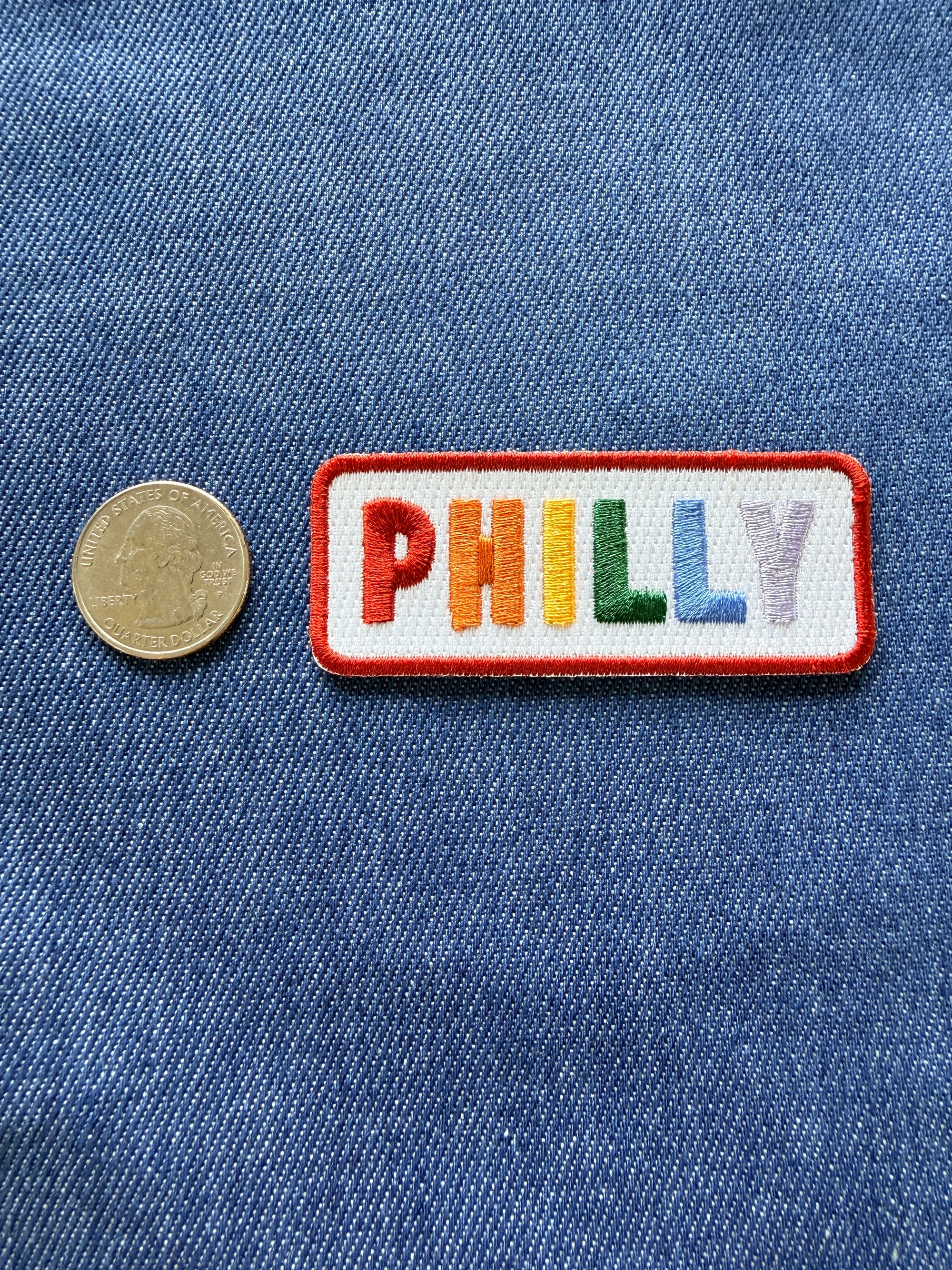 Chain Stitched Philly & PHL Patches - Lrg
