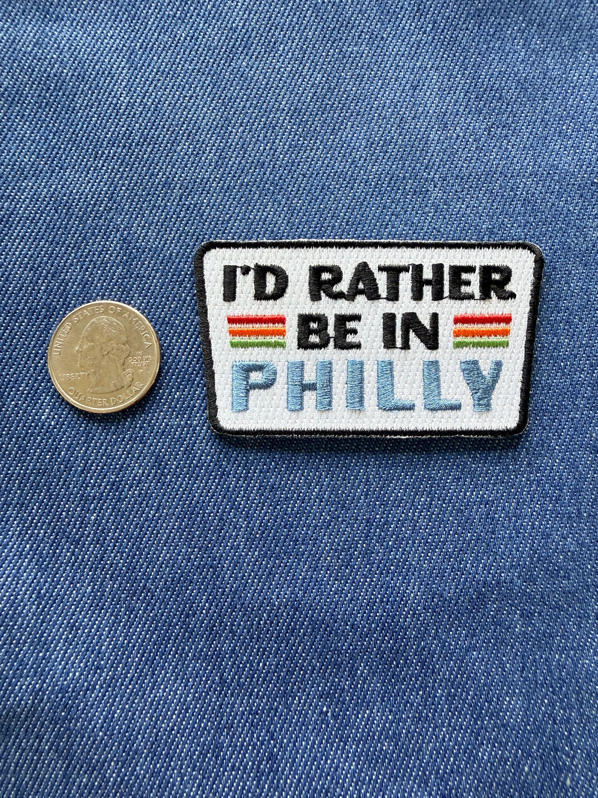 Chain Stitched Philly & PHL Patches - Lrg