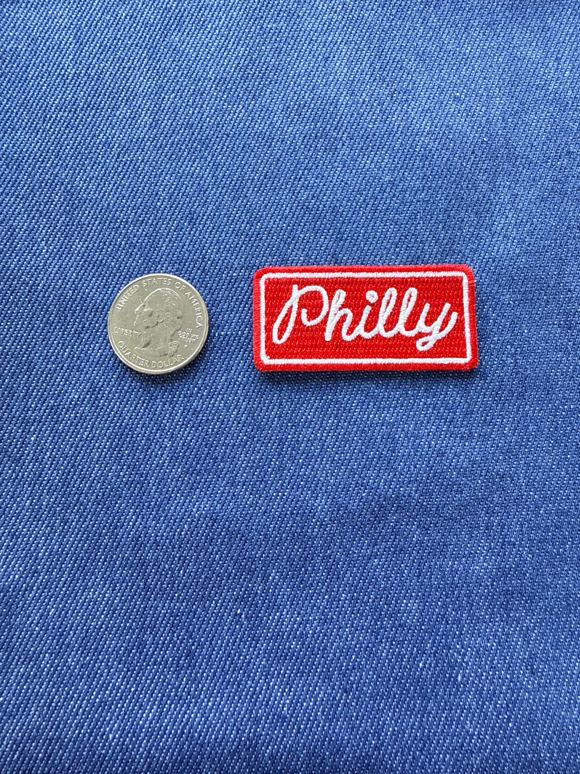 Chain Stitched Font Patches - Med