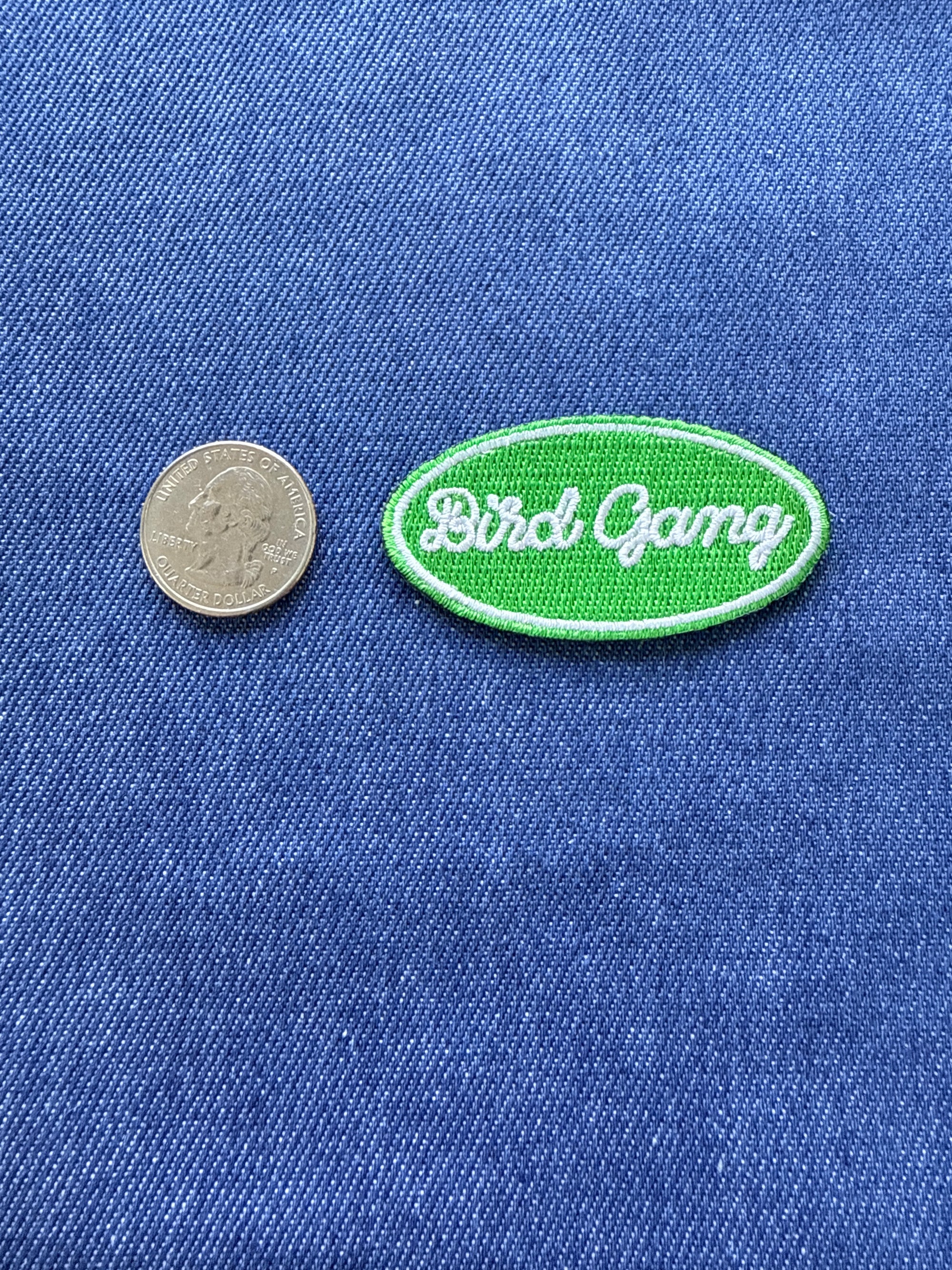 Chain Stitched Font Patches - Med