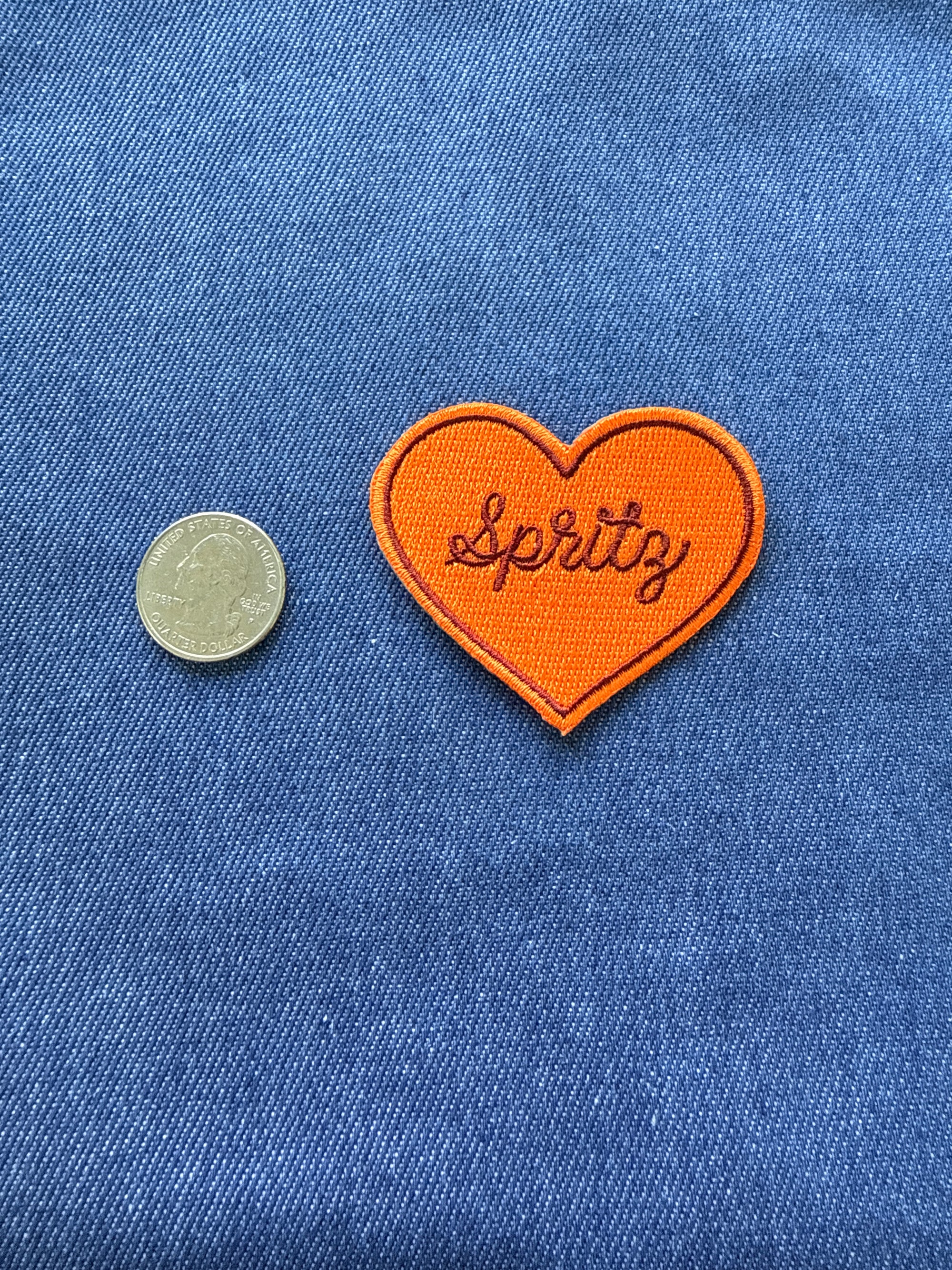 Chain Stitched Food Patches - Lrg