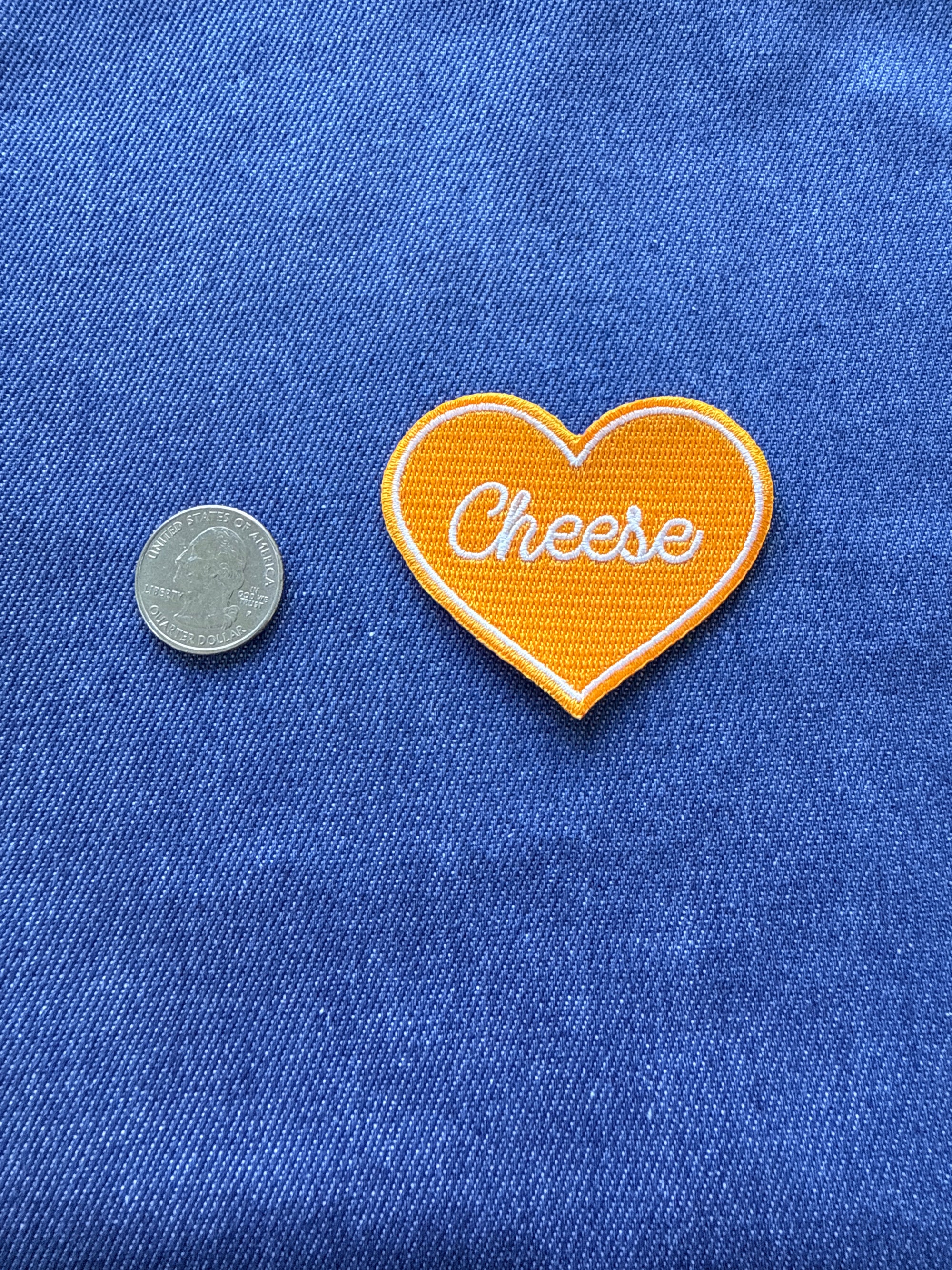 Chain Stitched Food Patches - Lrg