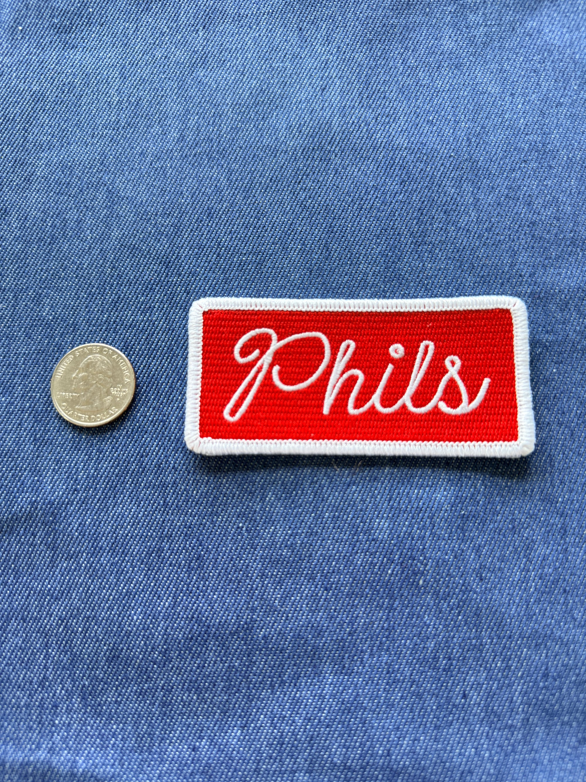 Chain Stitched Baseball Patches - Lrg