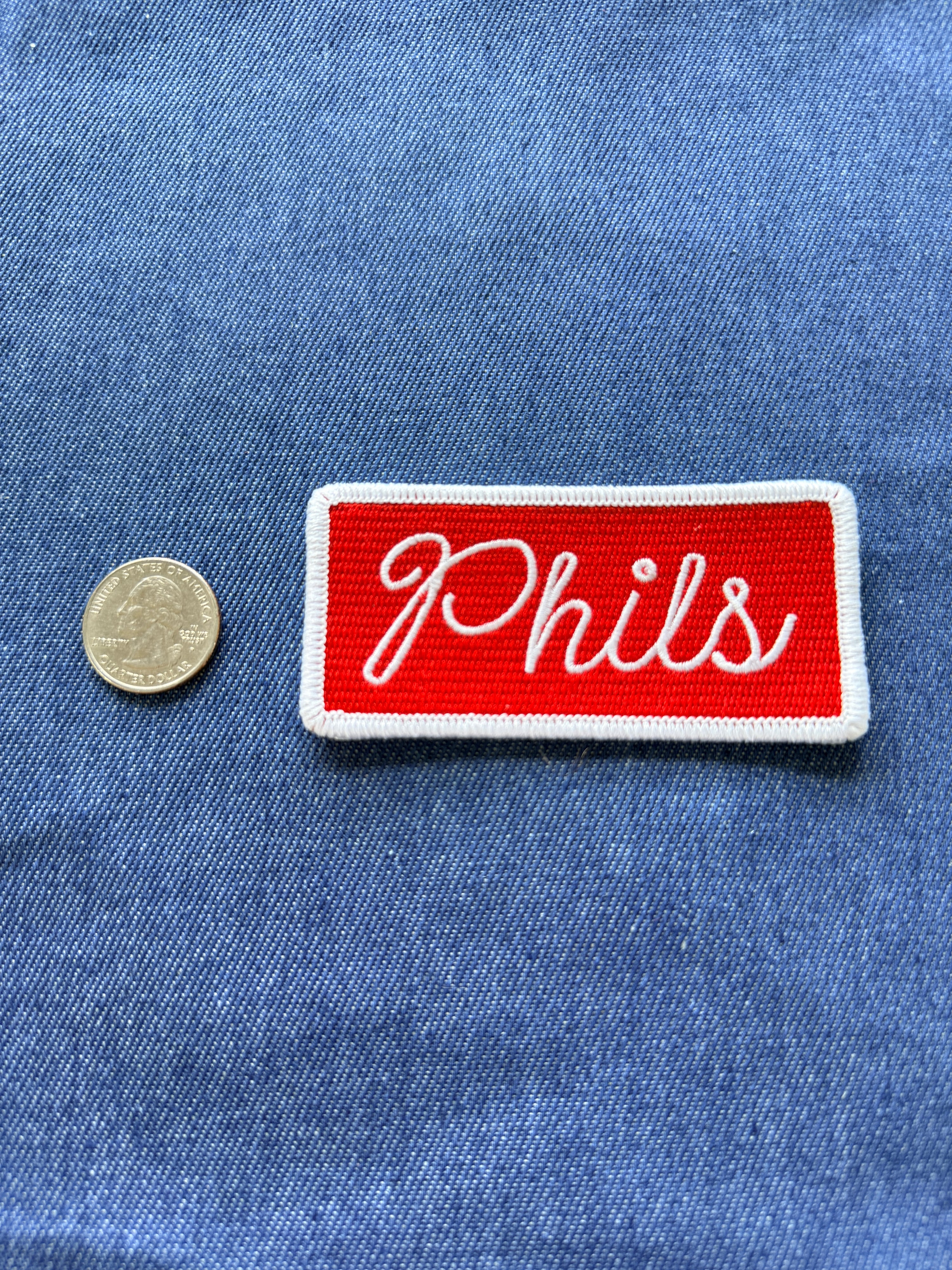 Custom Chain Stitched Patches - Sm & Lrg
