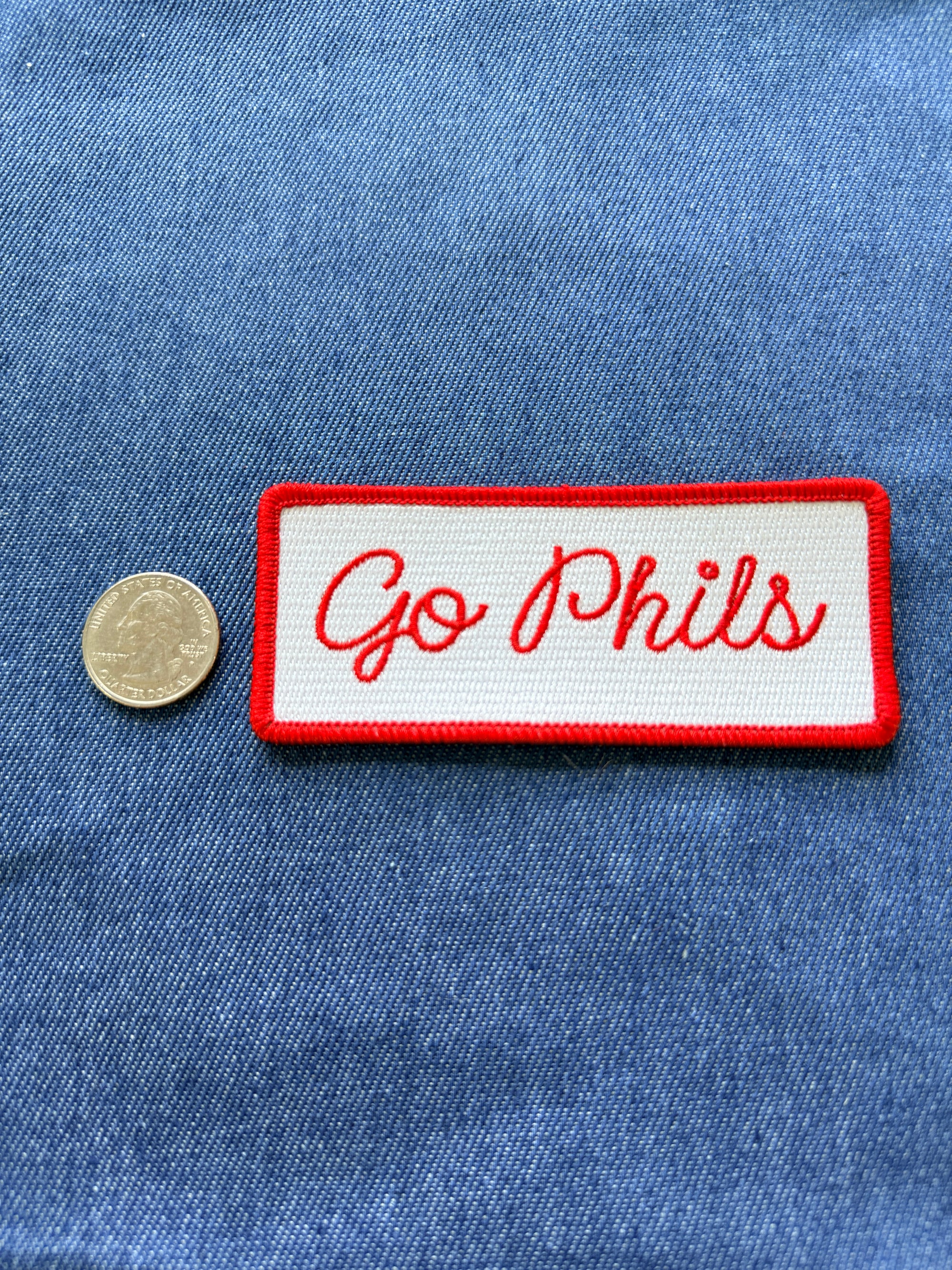 Chain Stitched Baseball Patches - Lrg