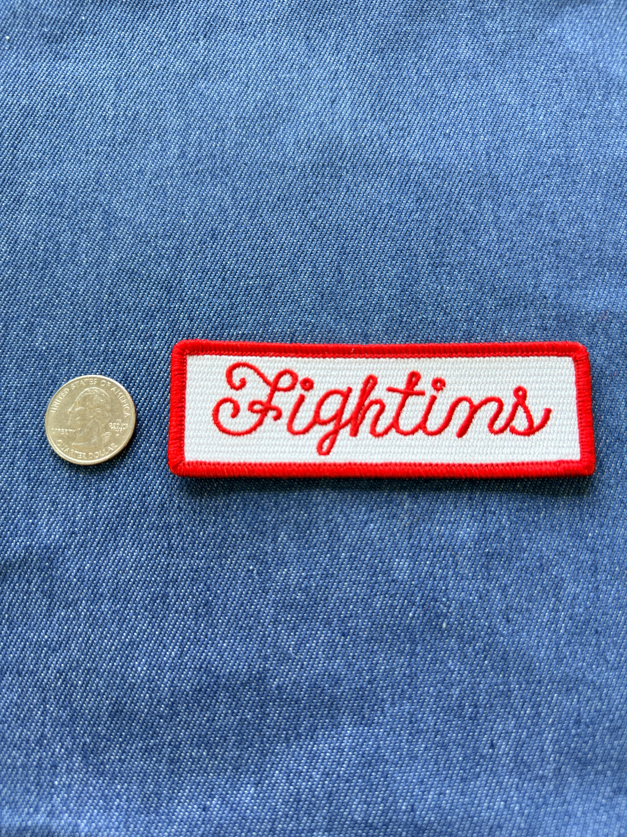 Chain Stitched Baseball Patches - Lrg