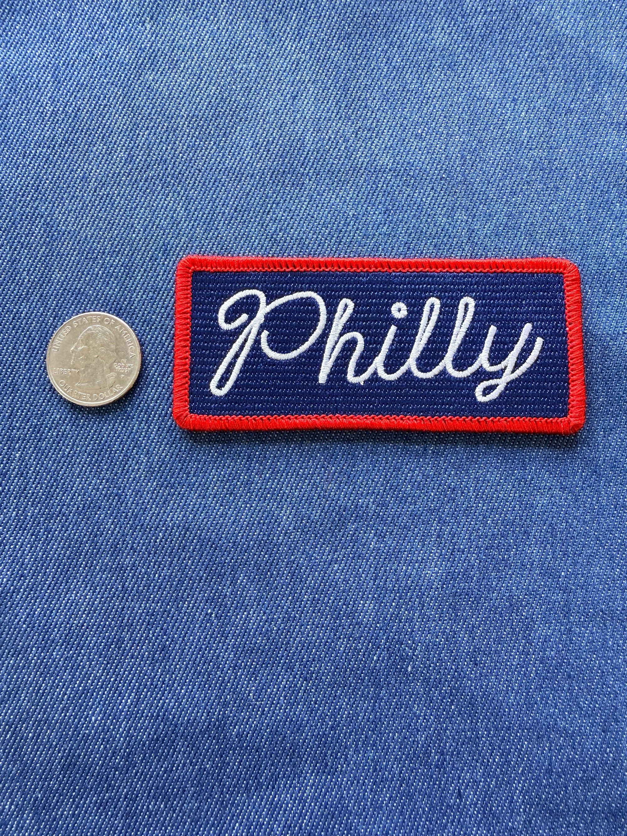 Chain Stitched Philly & PHL Patches - Lrg