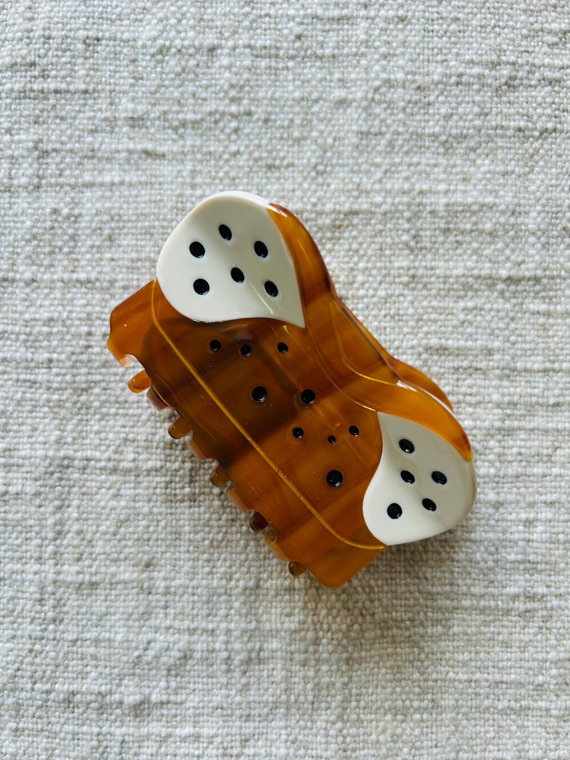 Cannoli Hair Clip