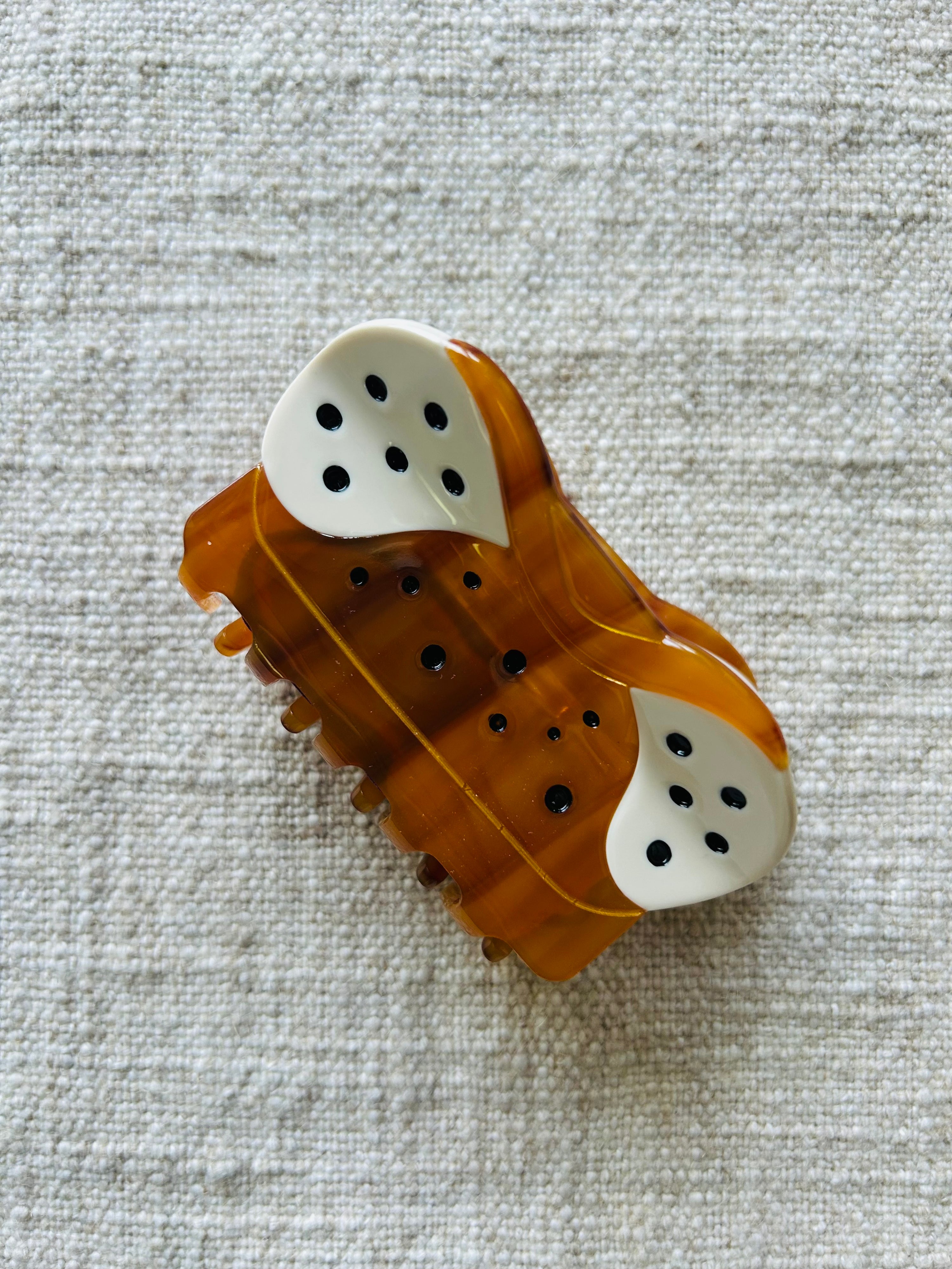 Cannoli Hair Clip