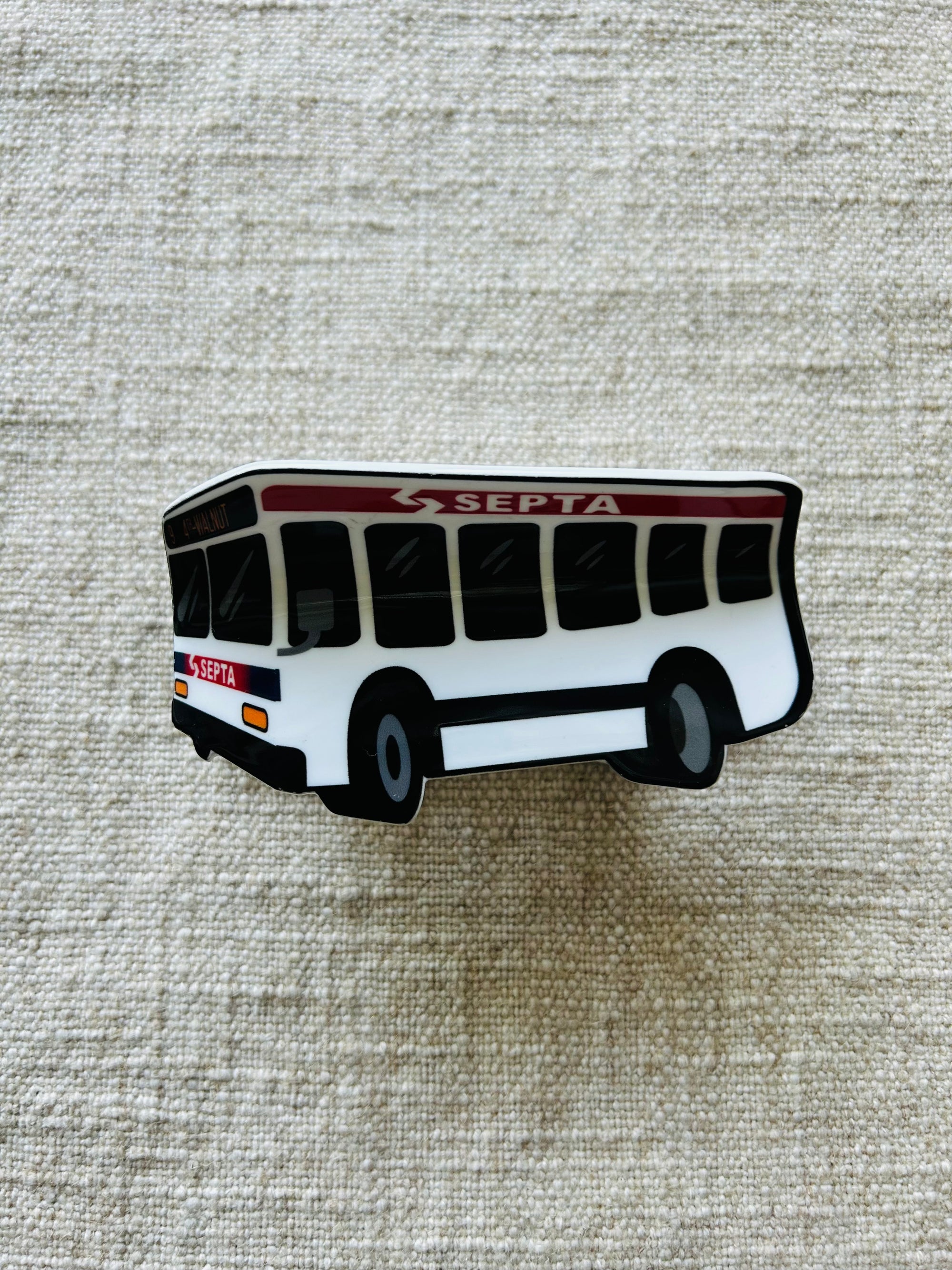 Septa Bus Hair Clip