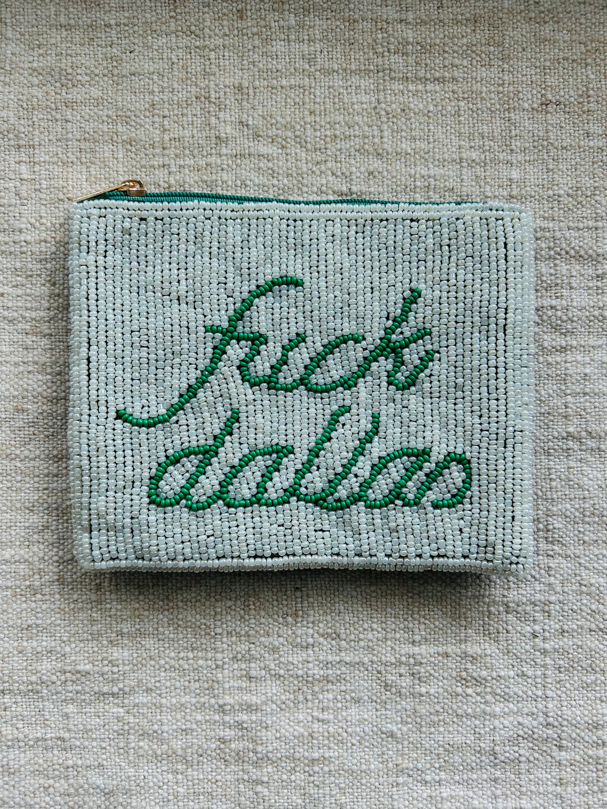 F*ck Dallas Beaded Pouch