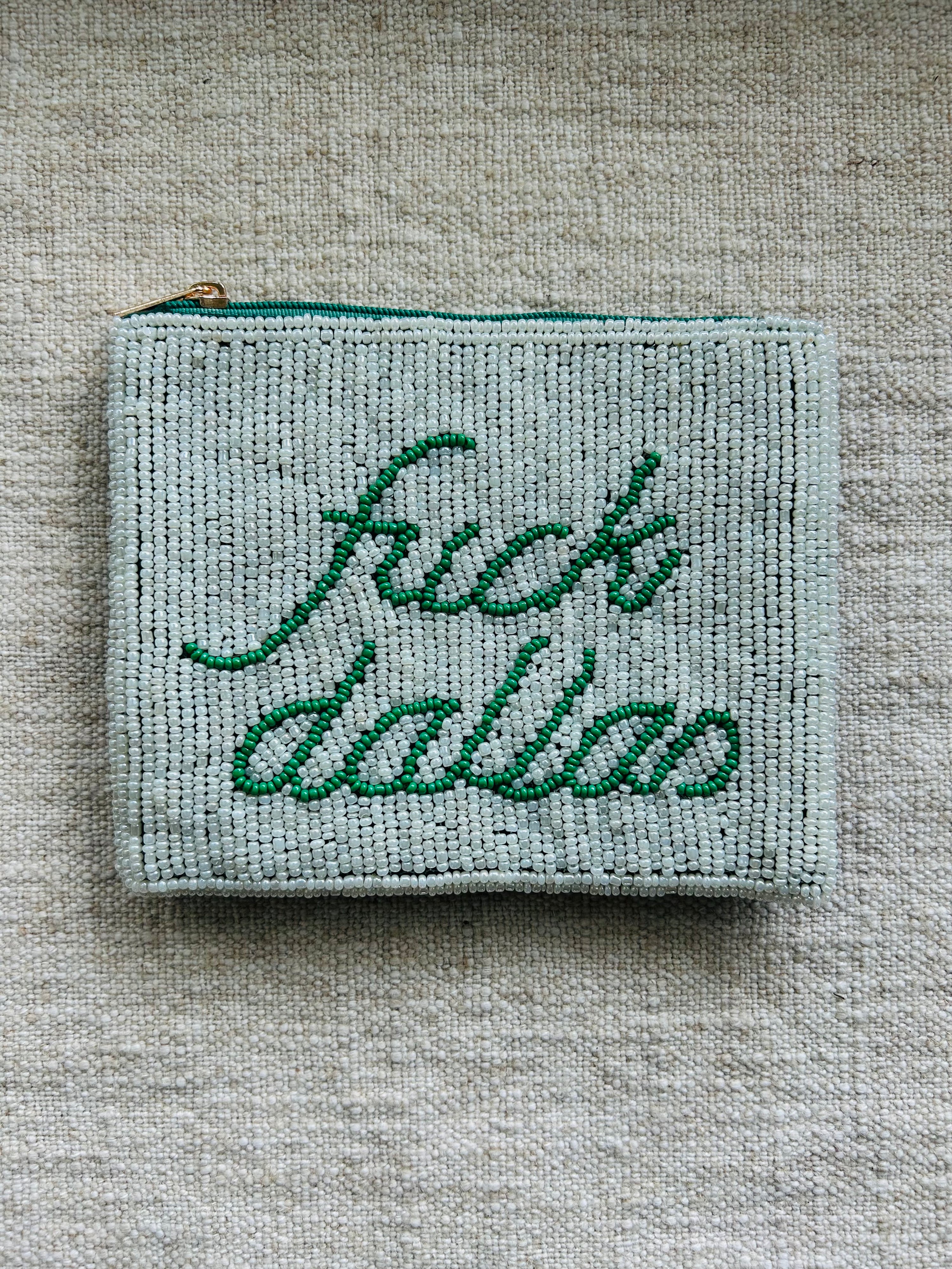 F*ck Dallas Beaded Pouch