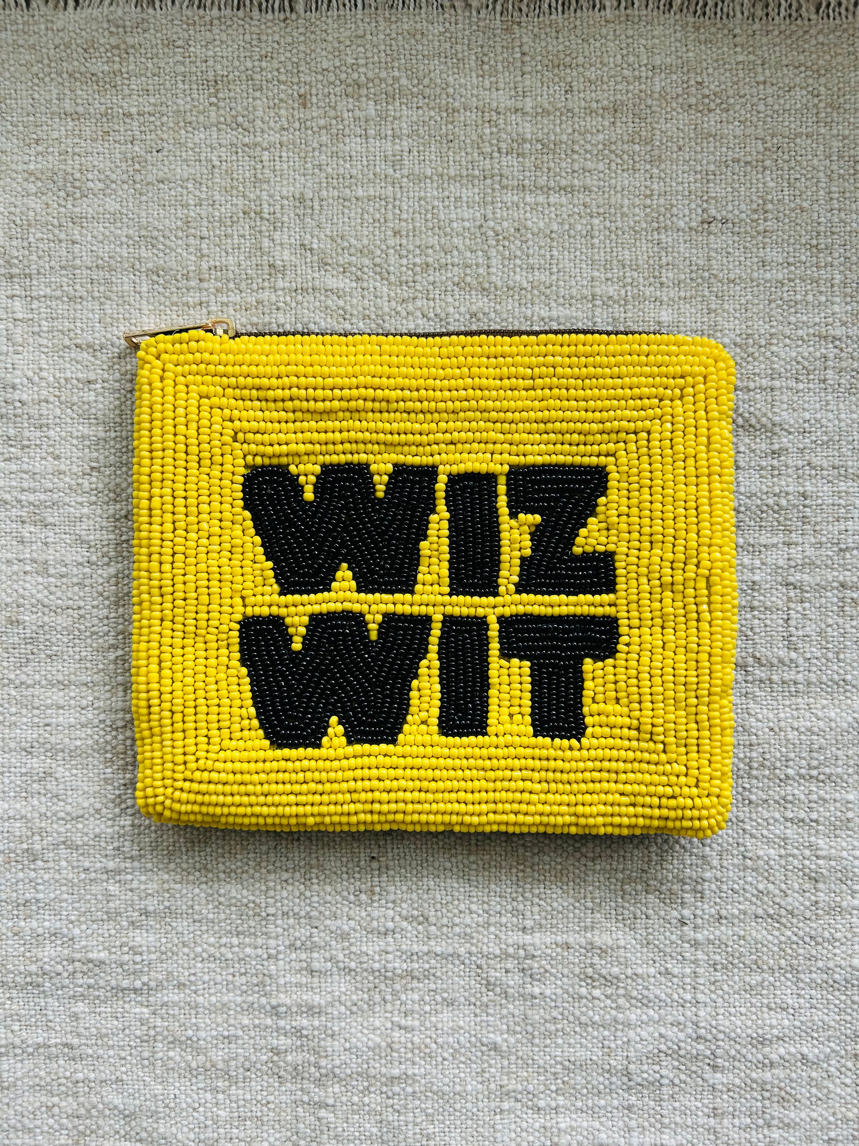 Wiz Wit Beaded Pouch