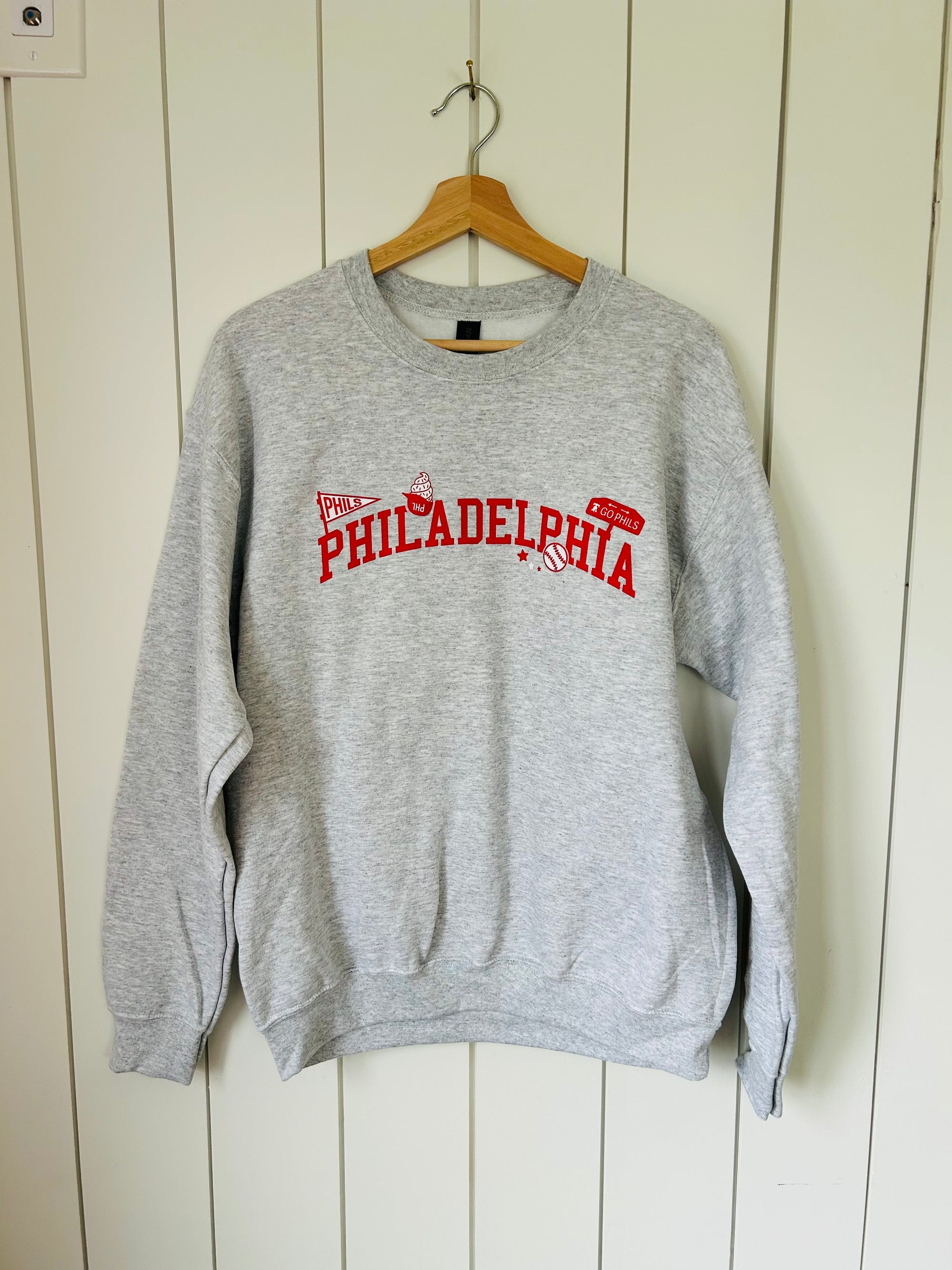 Philadelphia Baseball Icons Crewneck