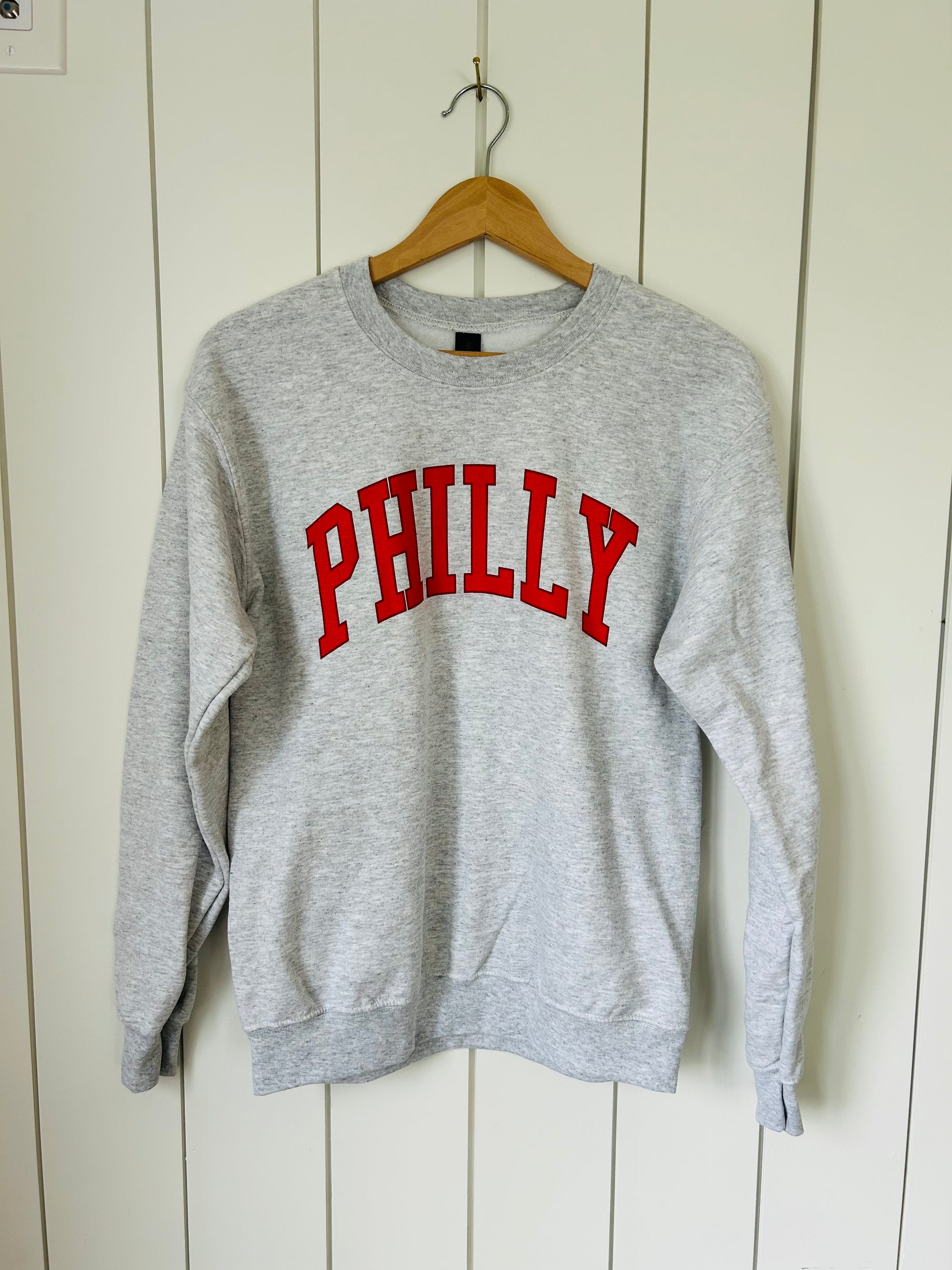 Philly Gray Crewneck