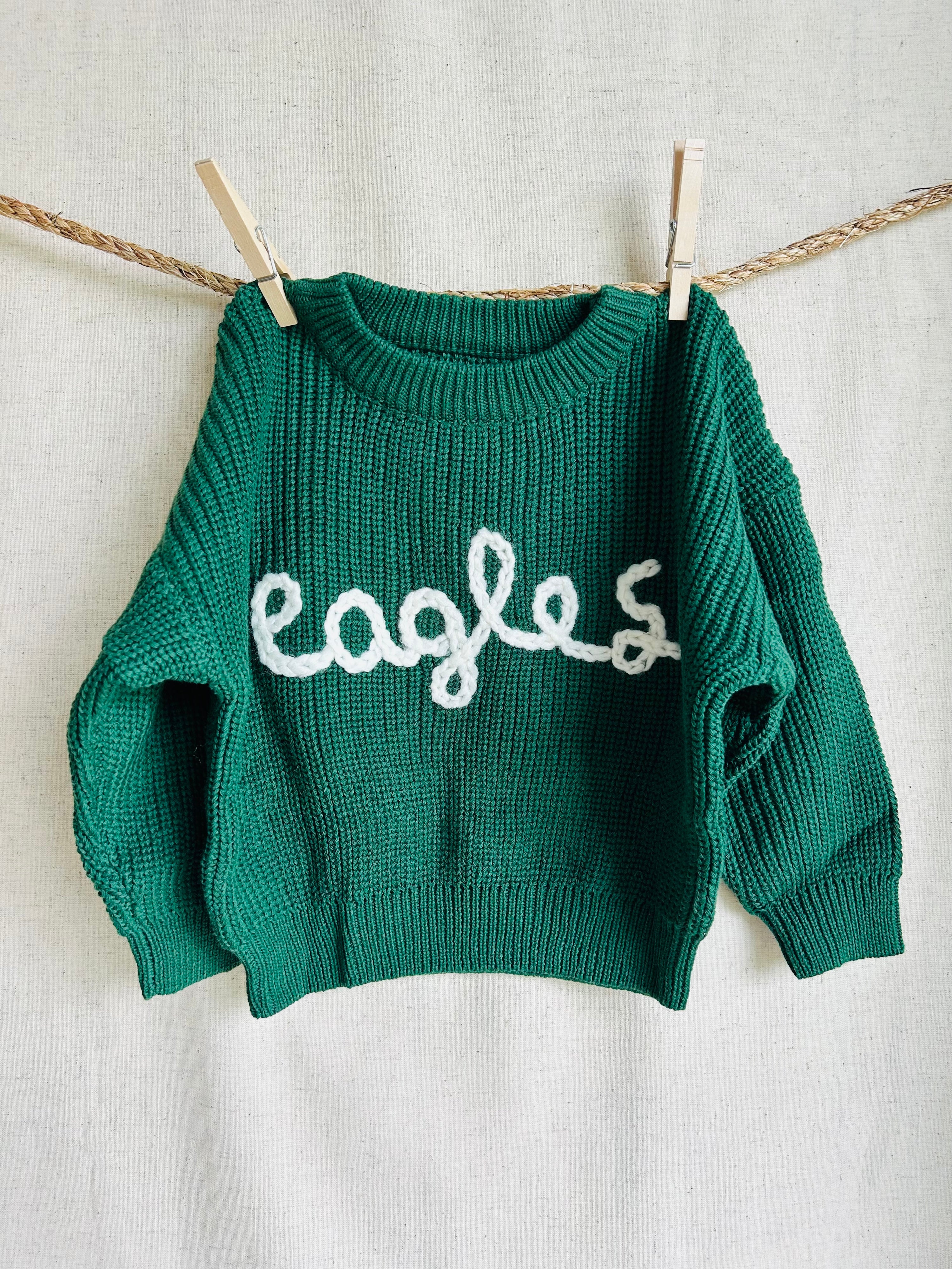Birds Knit Sweater