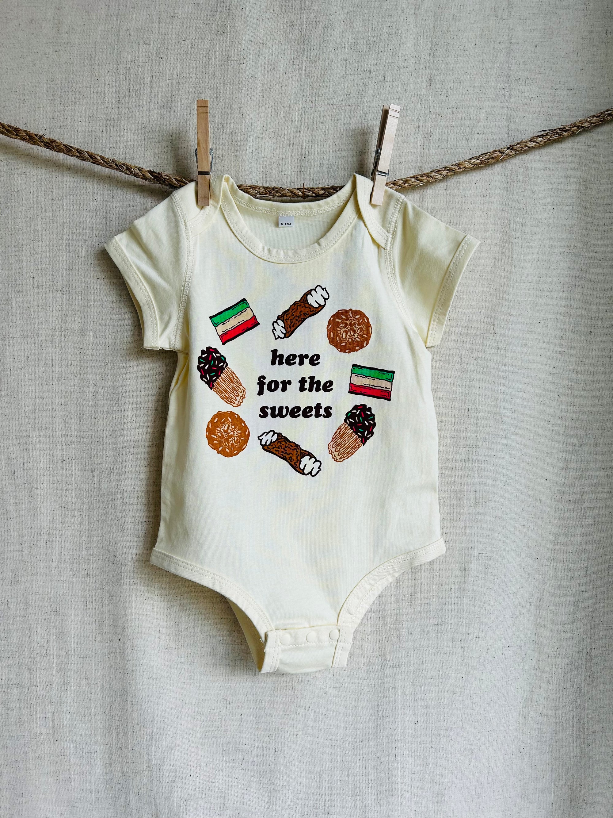 Here For the Sweets Onesie