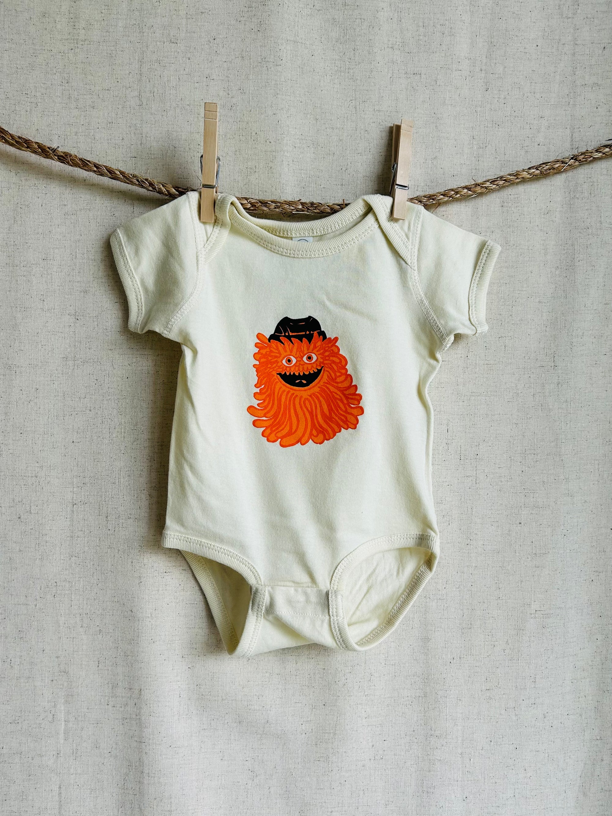 Philly Orange Mascot Onesie