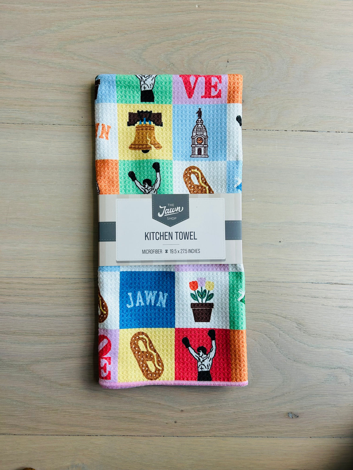 Philly Icons Microfiber Tea Towel