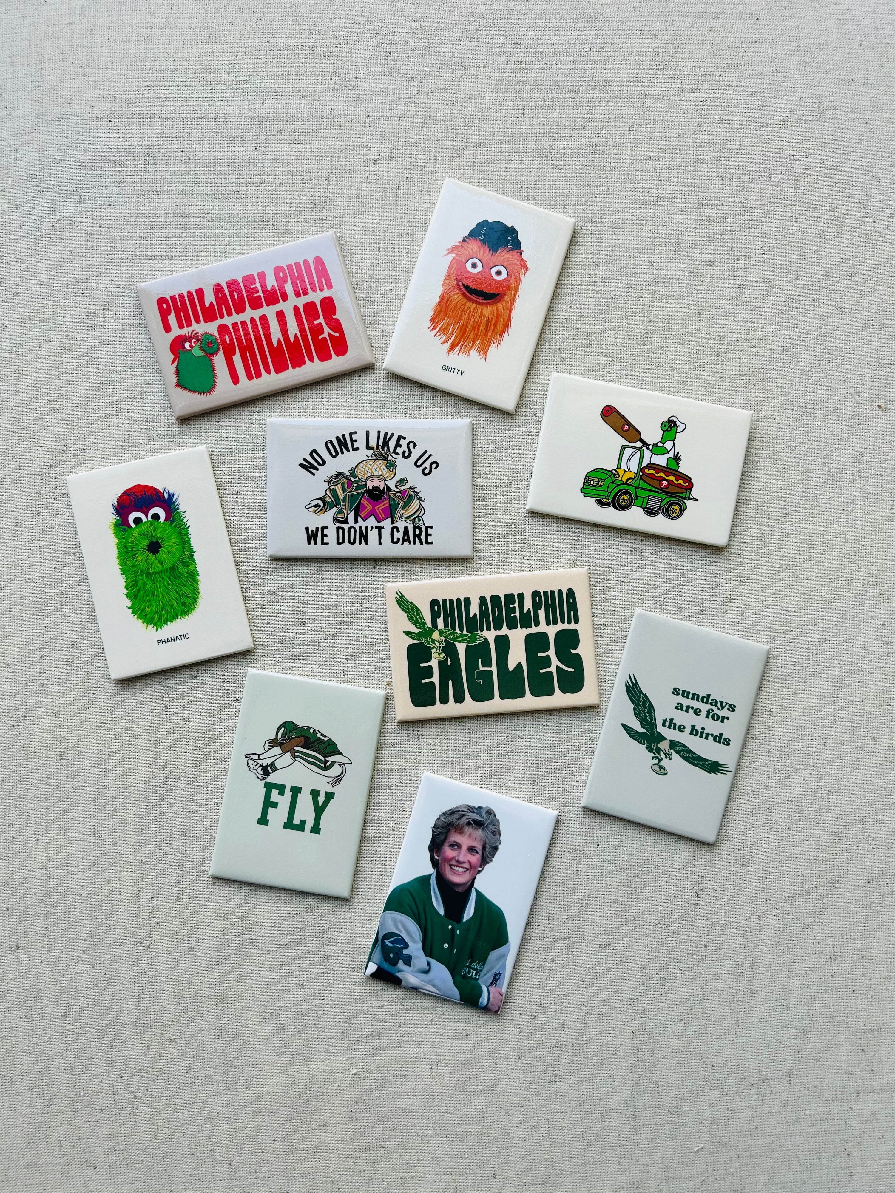 Sports 2" x 3" Rectangular Magnets