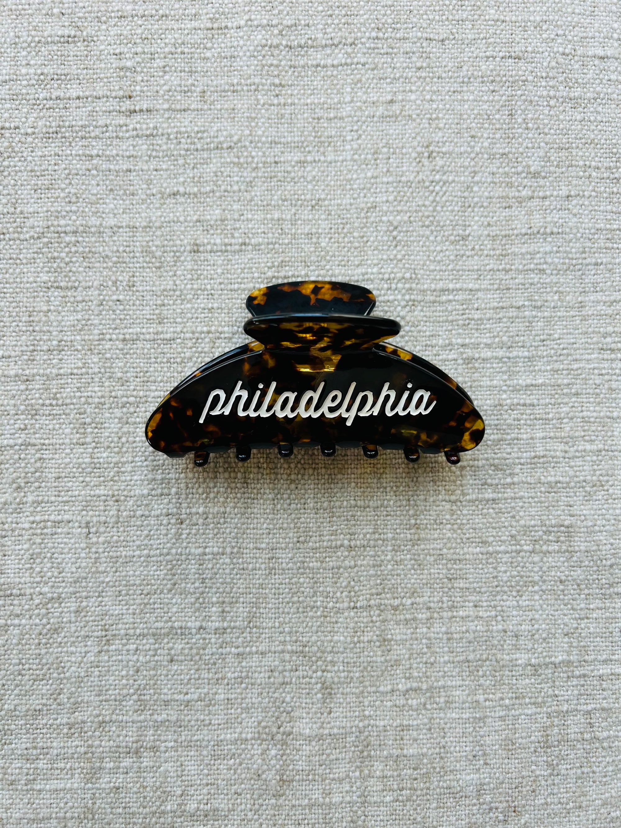 Philadelphia Hair Clip - Tortoise