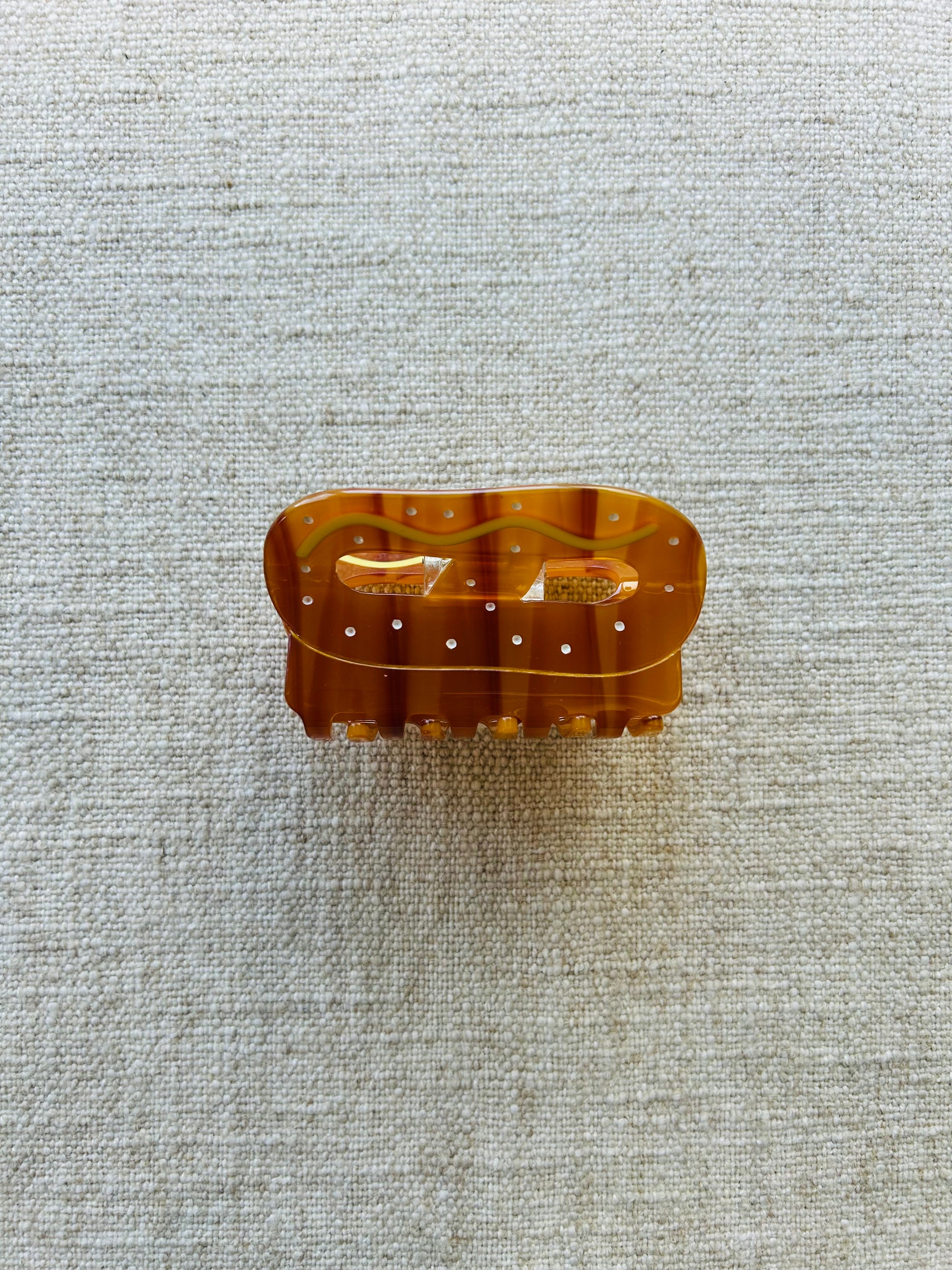 Soft Pretzel Hair Clip