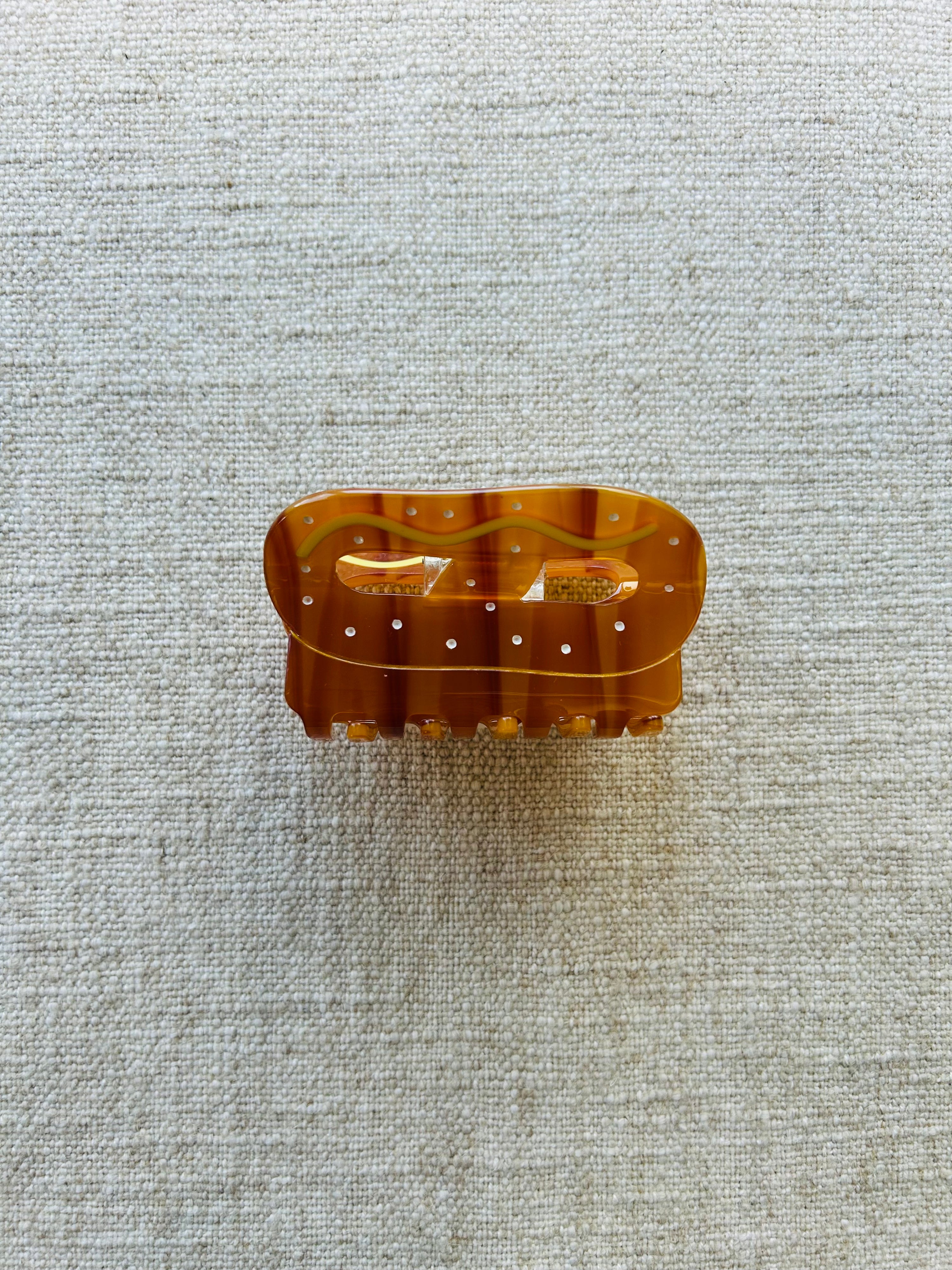 Soft Pretzel Hair Clip