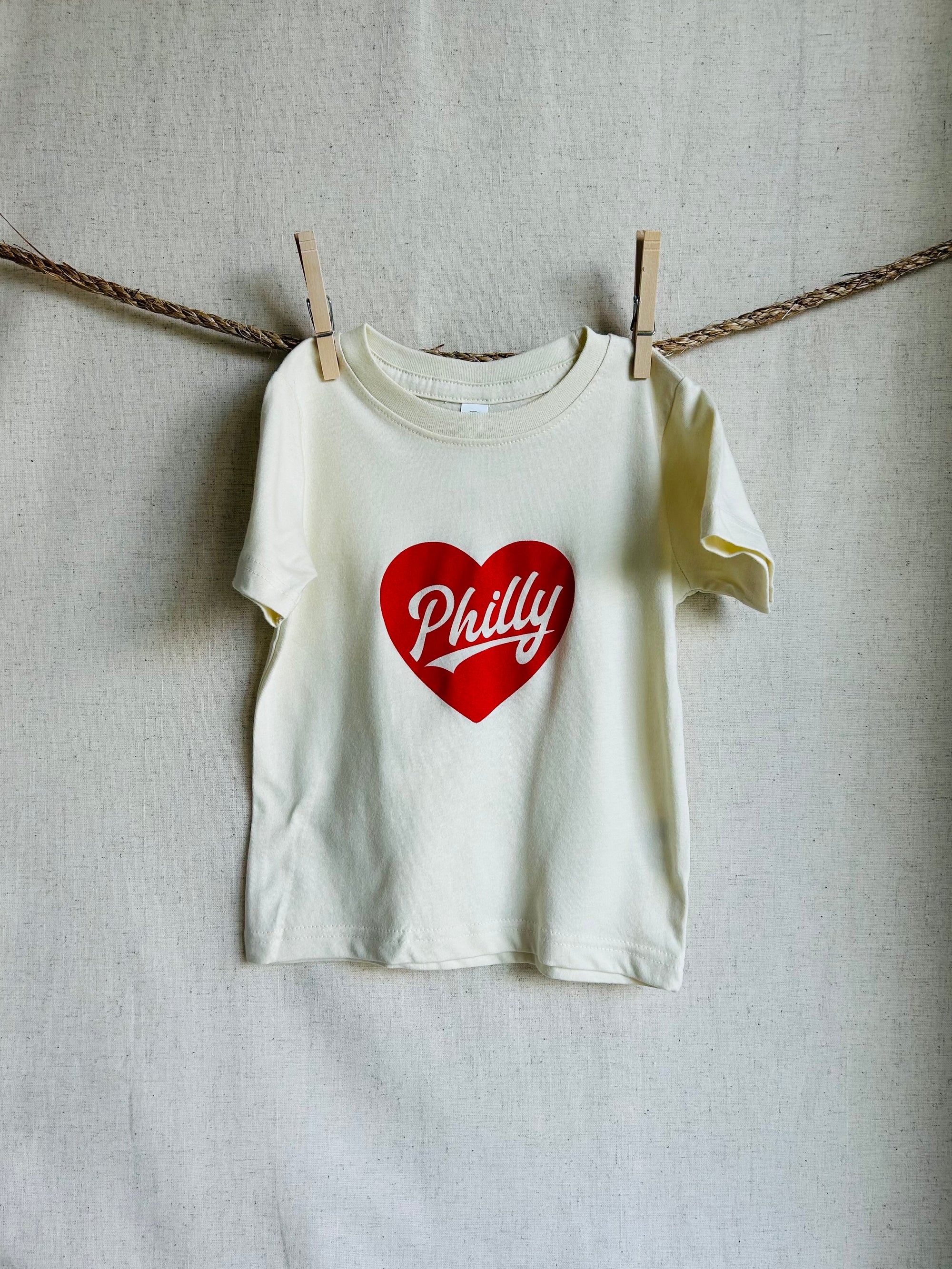 Philly (red heart) Toddler Tee