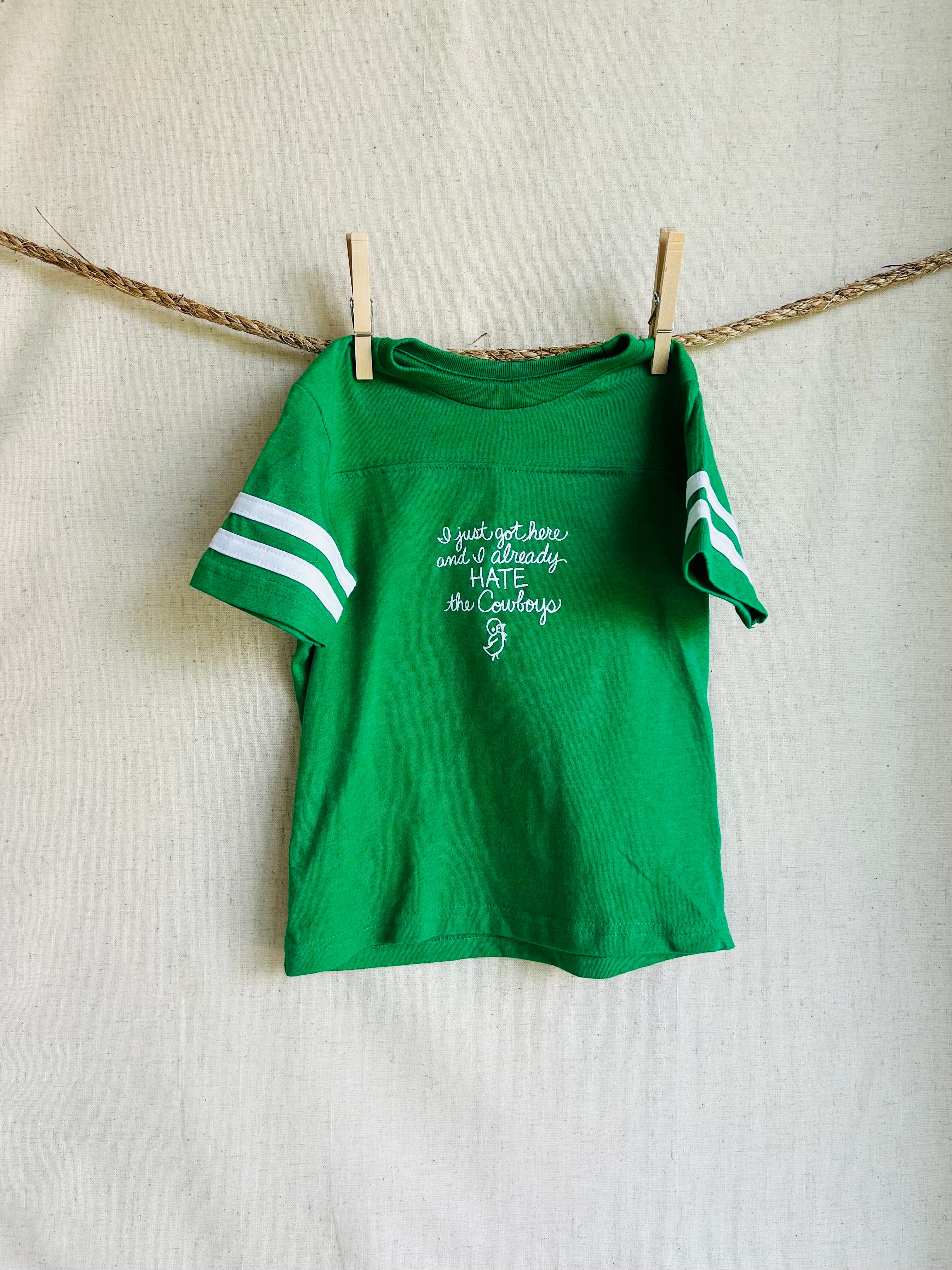 I just got here and I already hate the Cowboys Toddler Tee