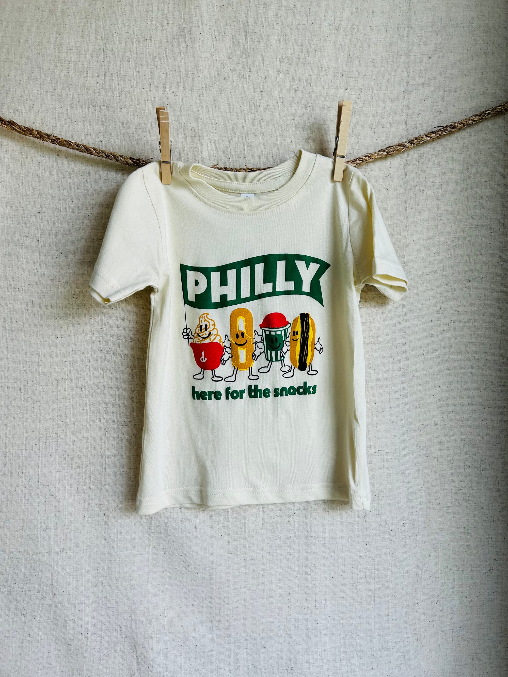 Here for the Snacks Toddler Tee