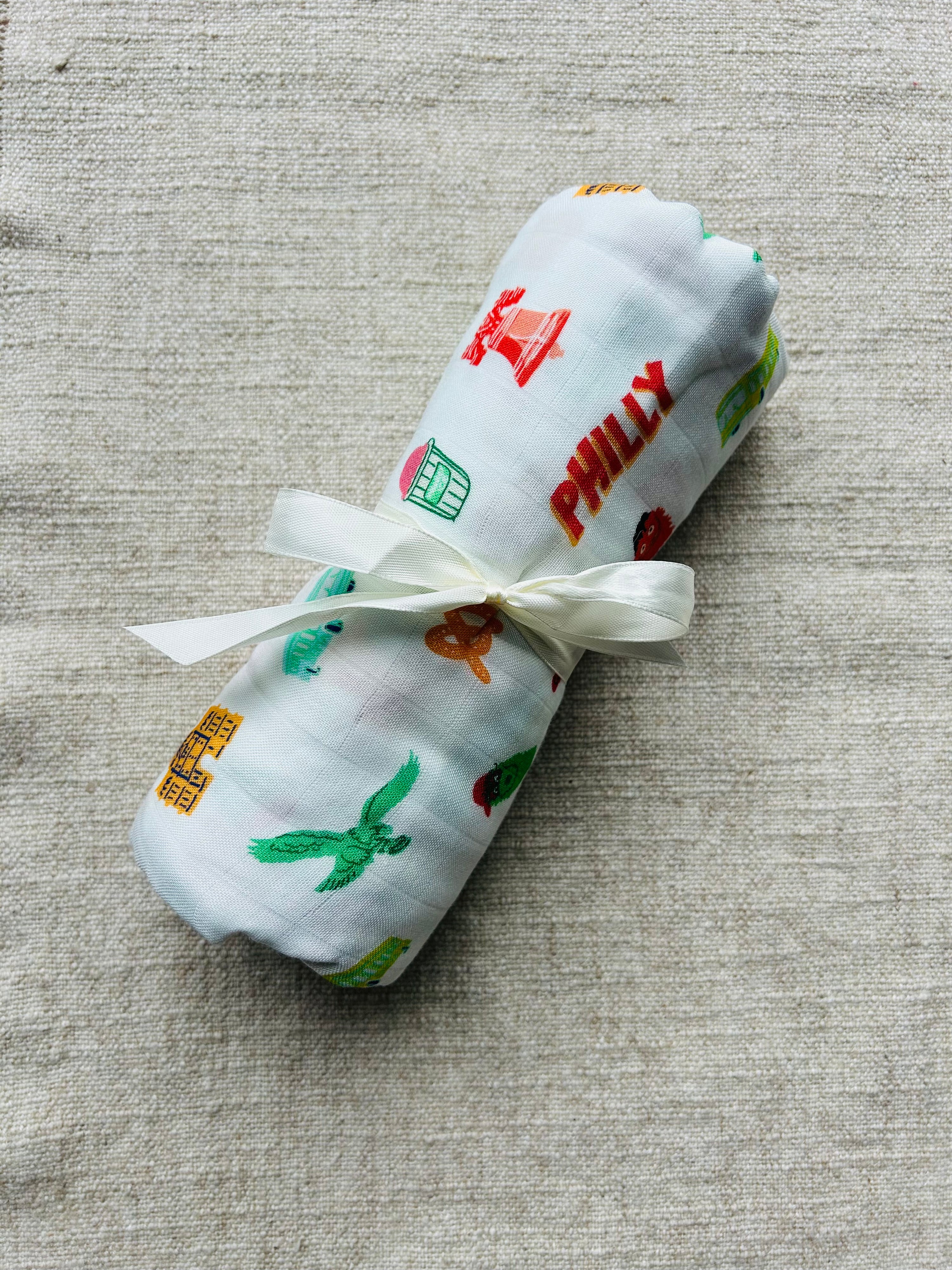Philadelphia Icons Swaddle Blanket