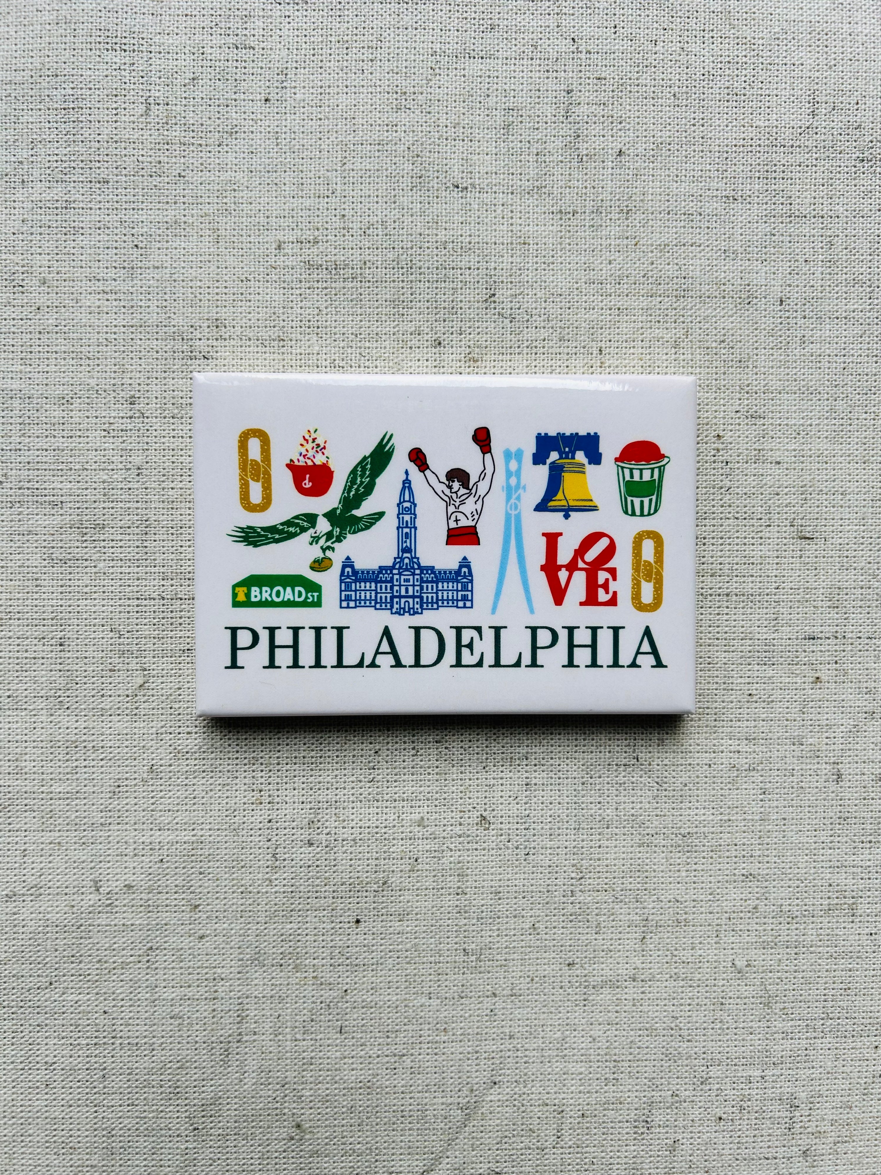 Philly 2" x 3" Rectangular Magnets