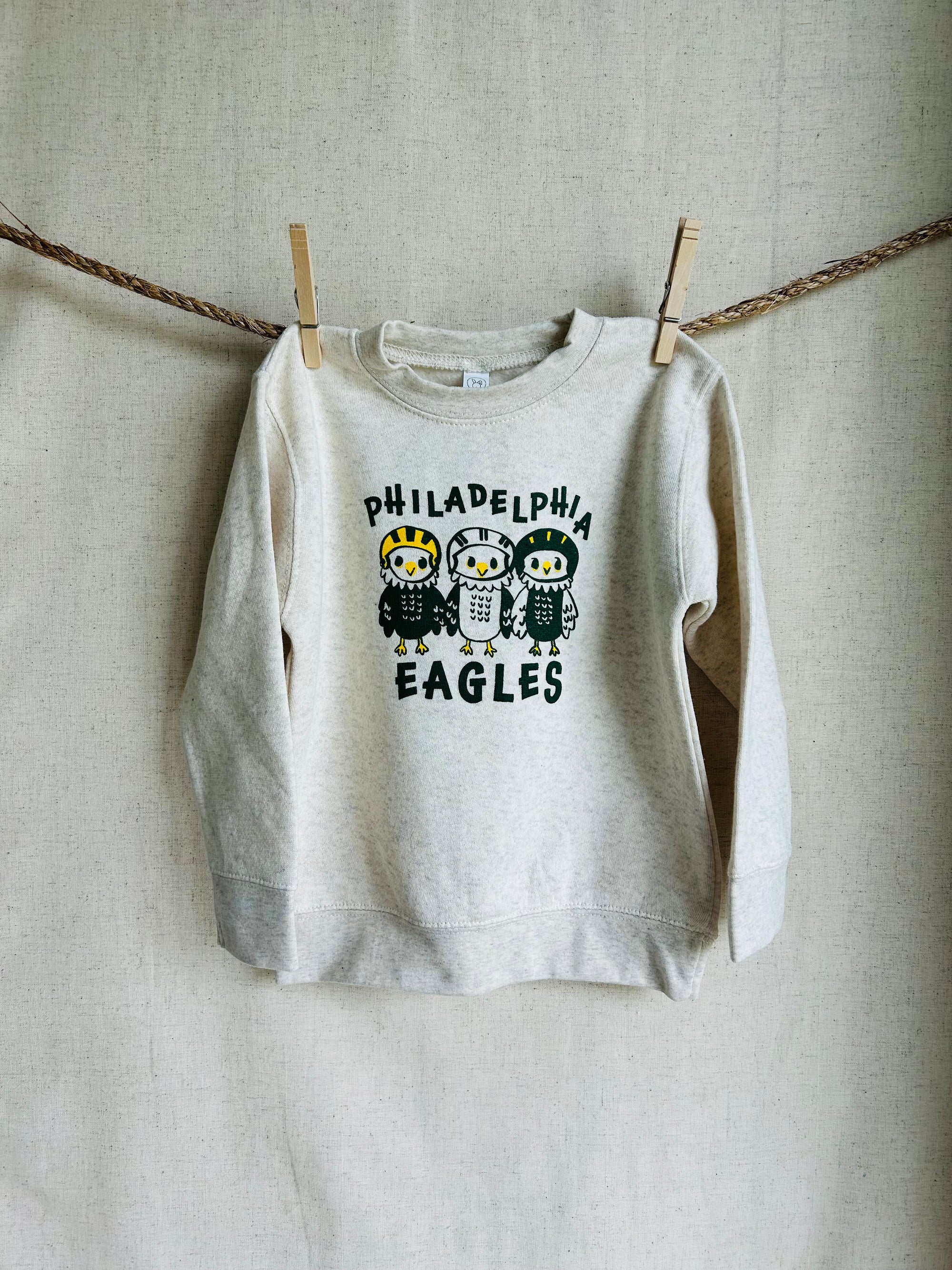 Three Little Birds Toddler Crewneck