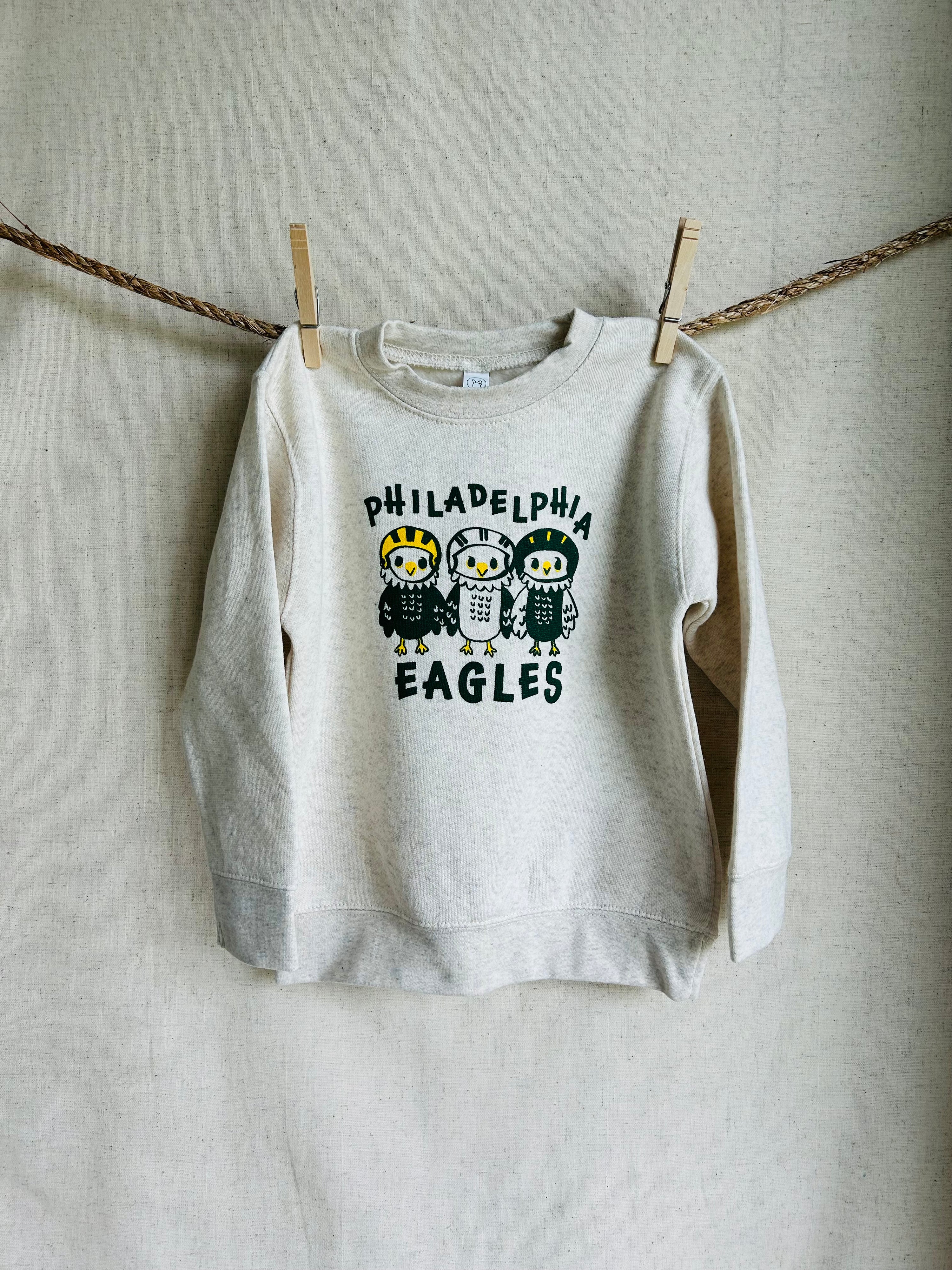 Three Little Birds Toddler Crewneck