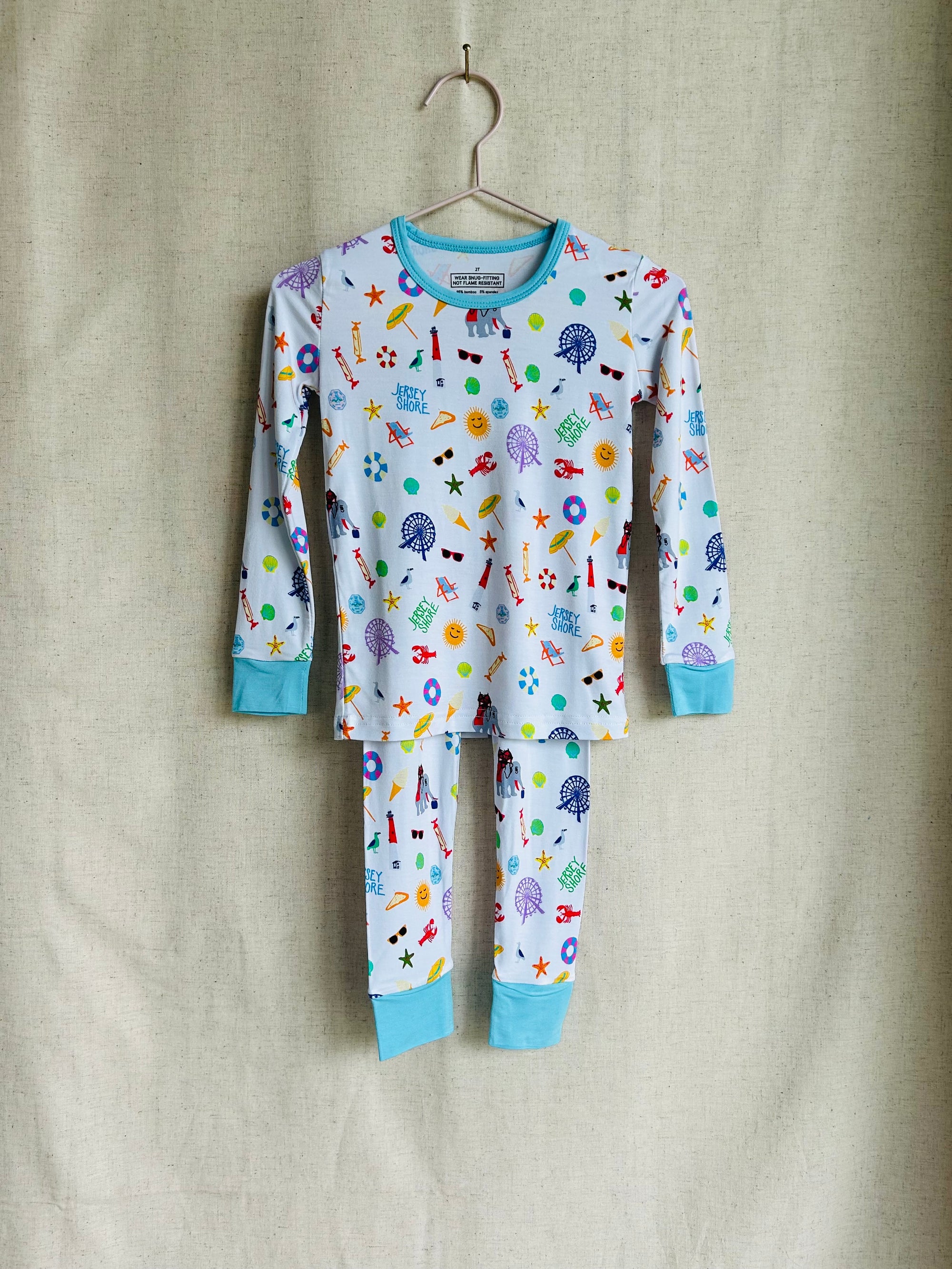 Down the Shore Toddler Pajama Set