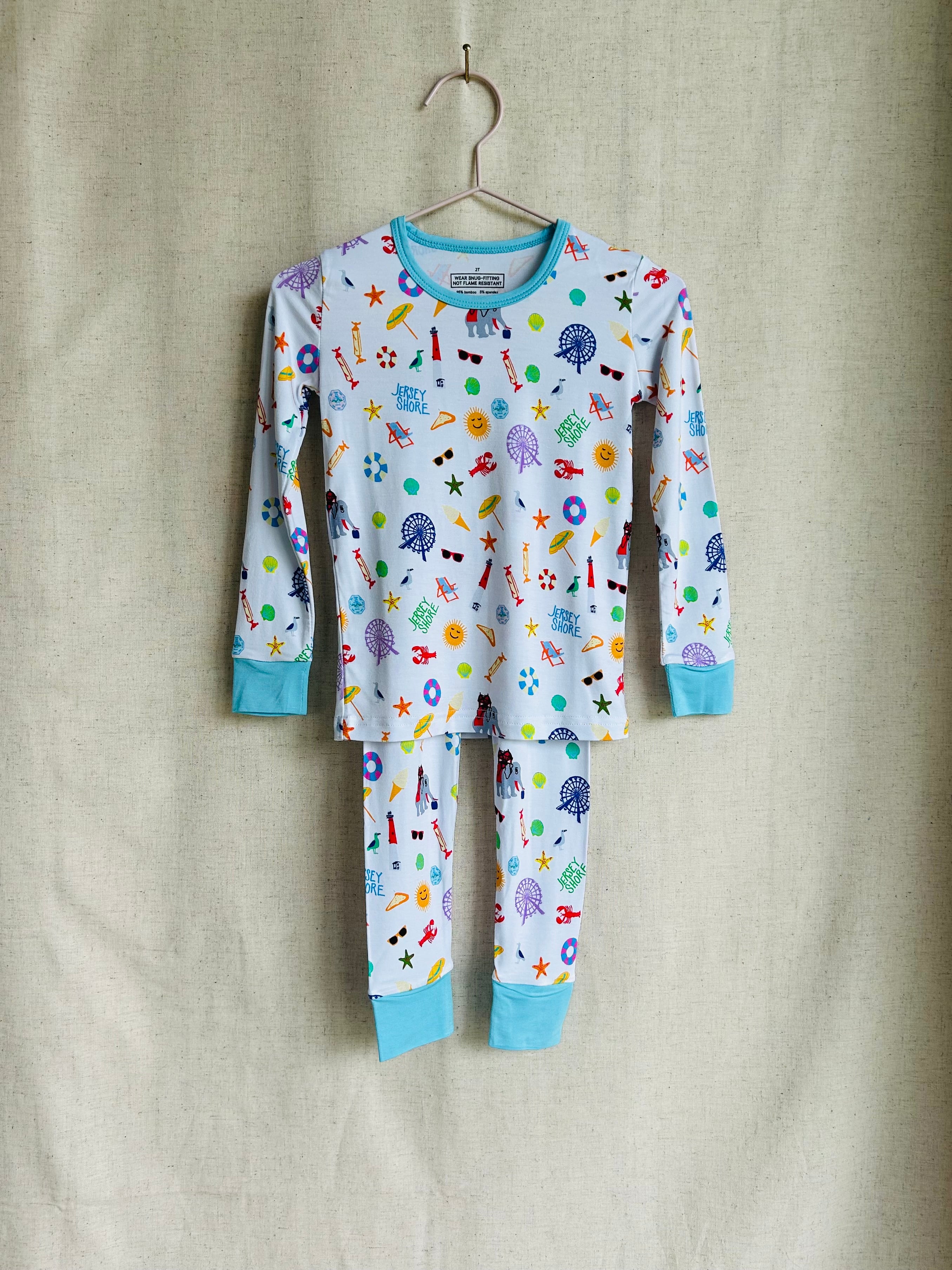 Down the Shore Toddler Pajama Set