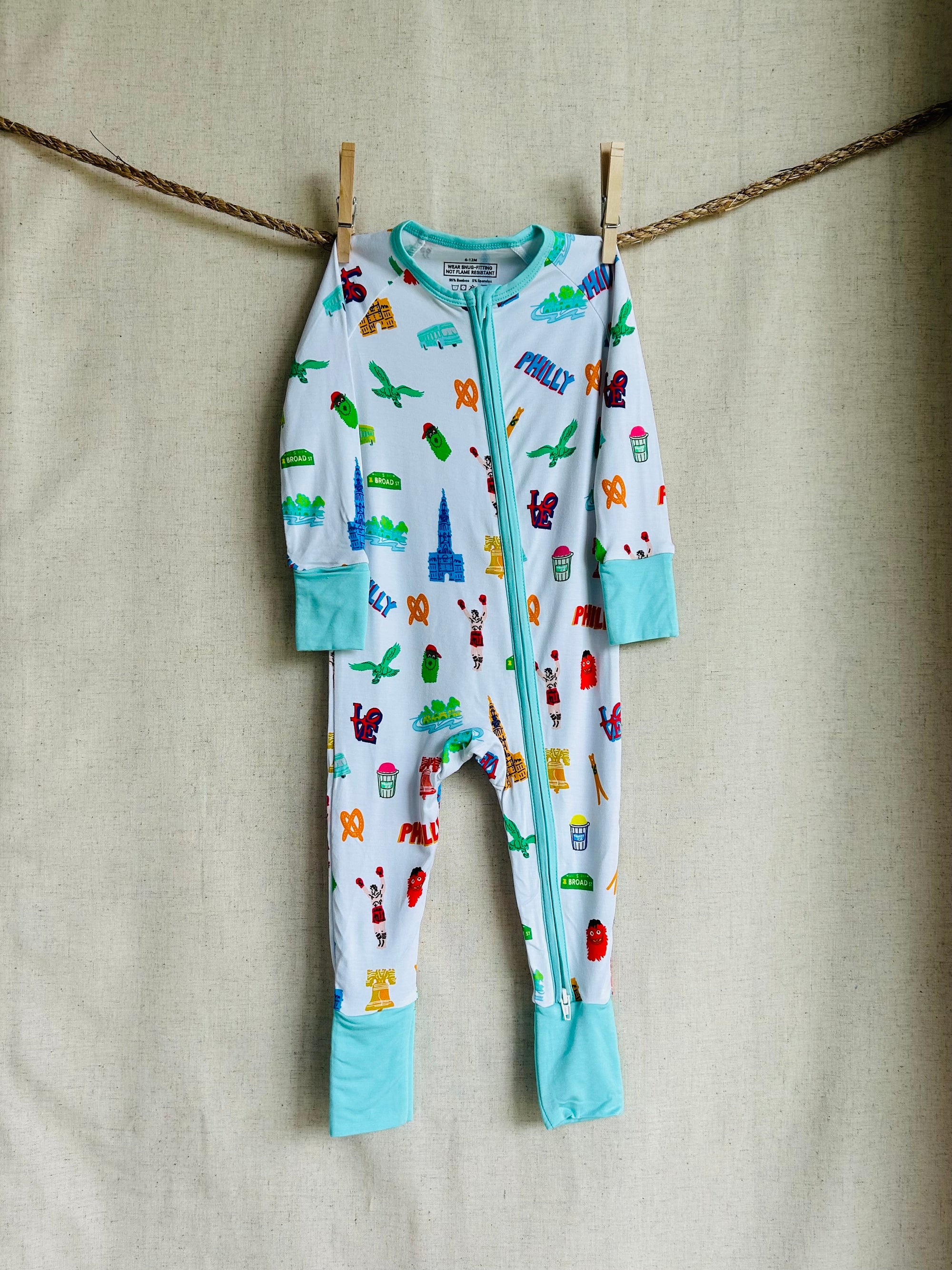 Philadelphia Icons Baby Bodysuit