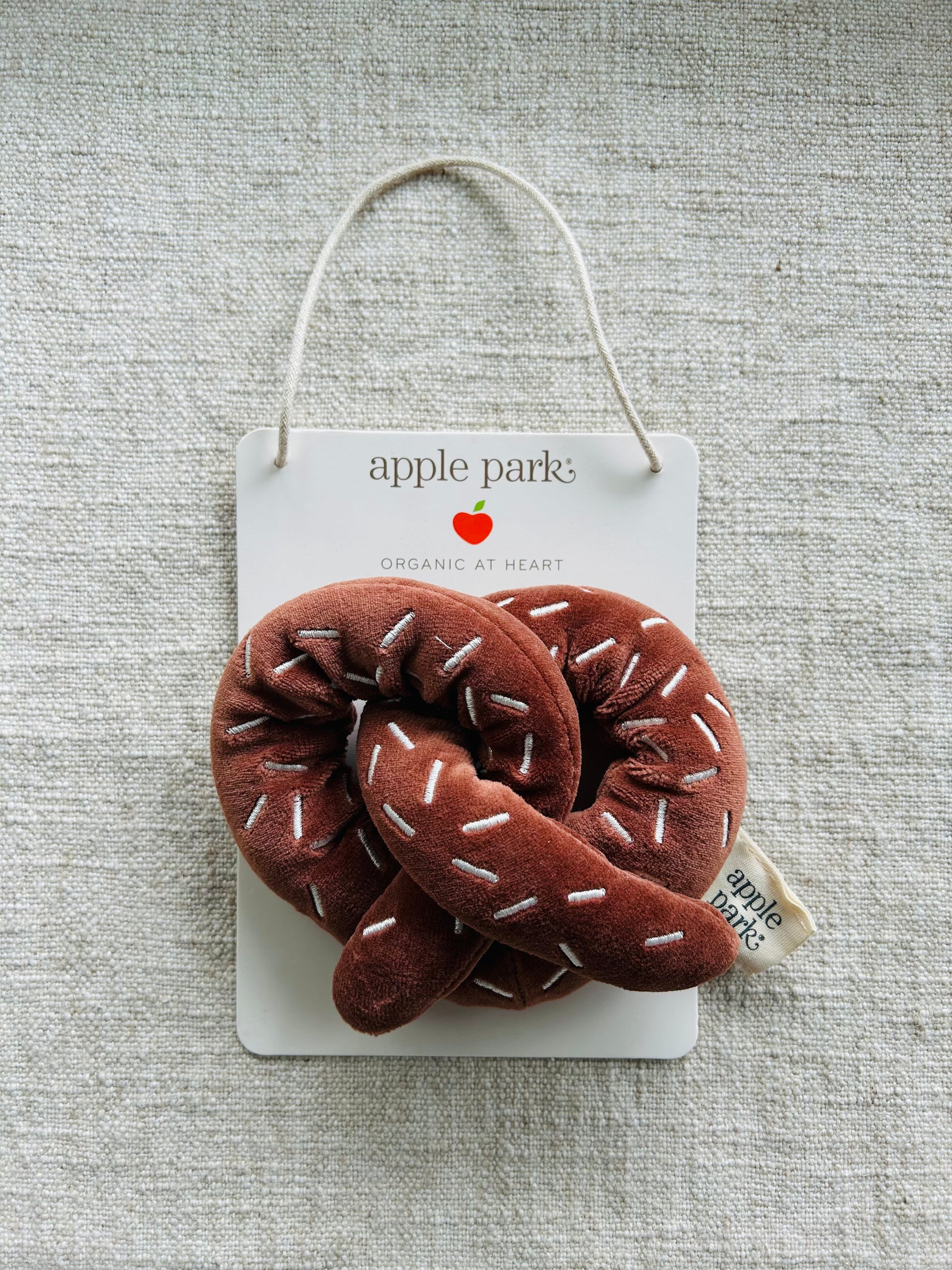 Soft Pretzel Rattle