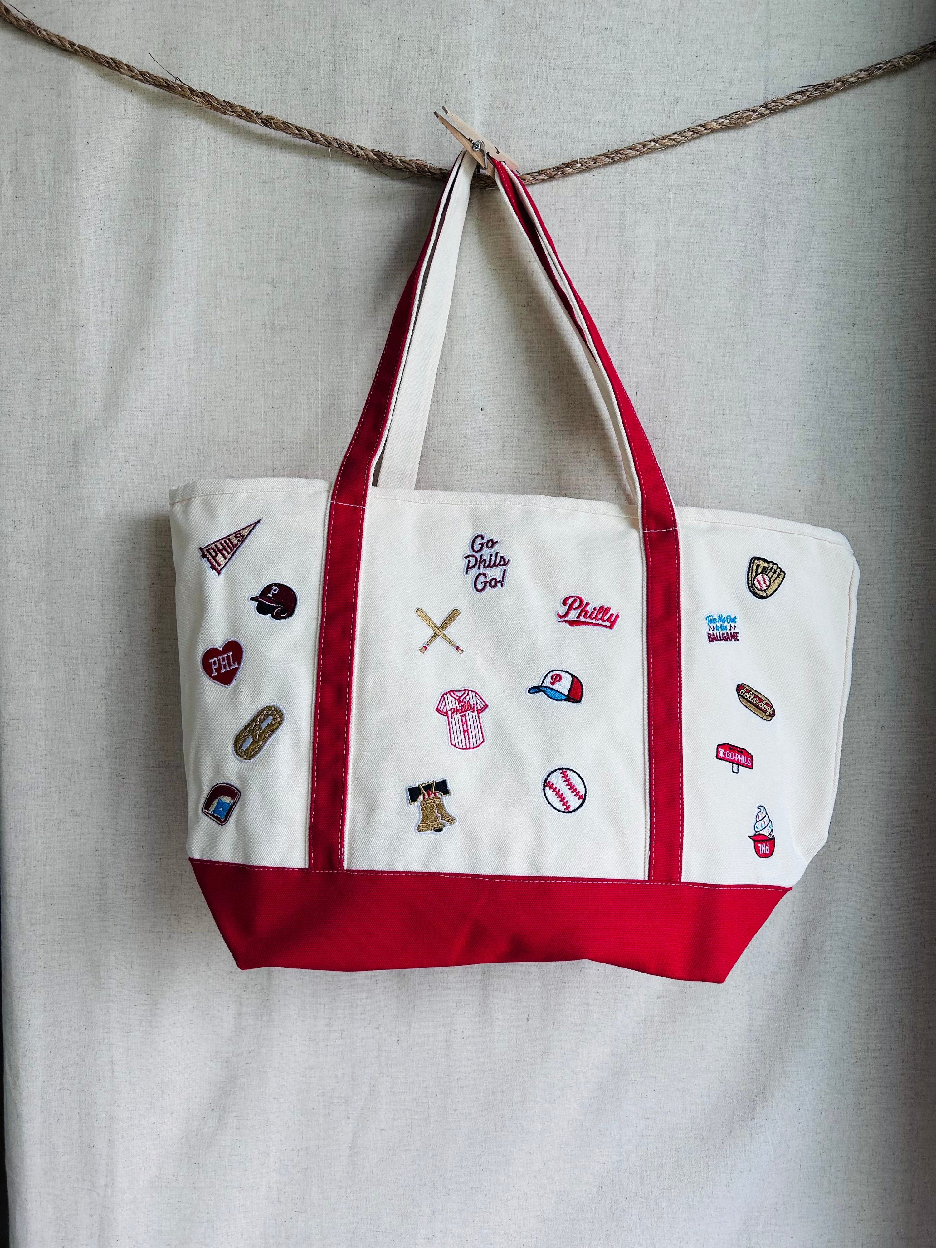 Phils Embroidered Tote