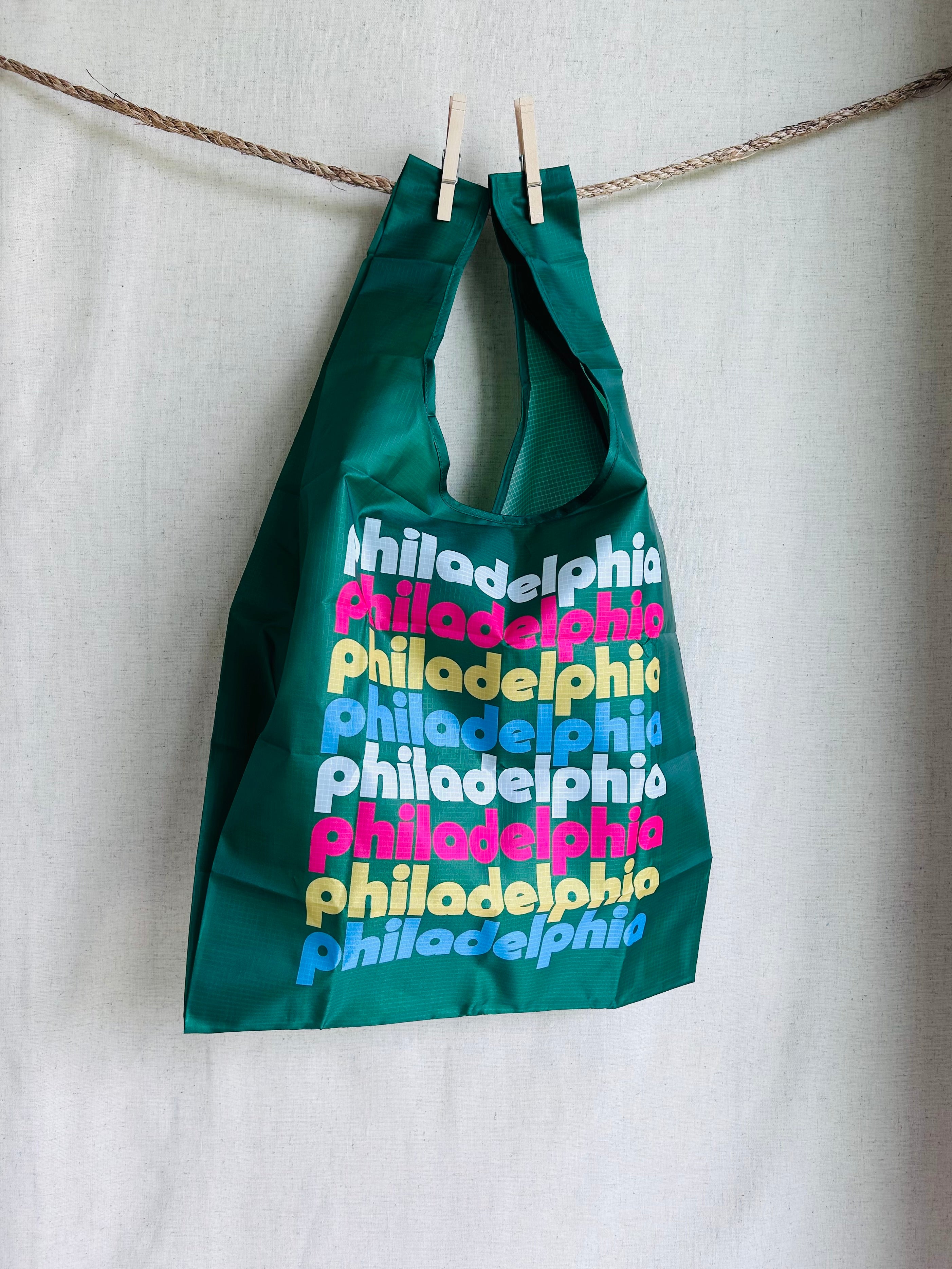 Retro Philadelphia Reusable Tote