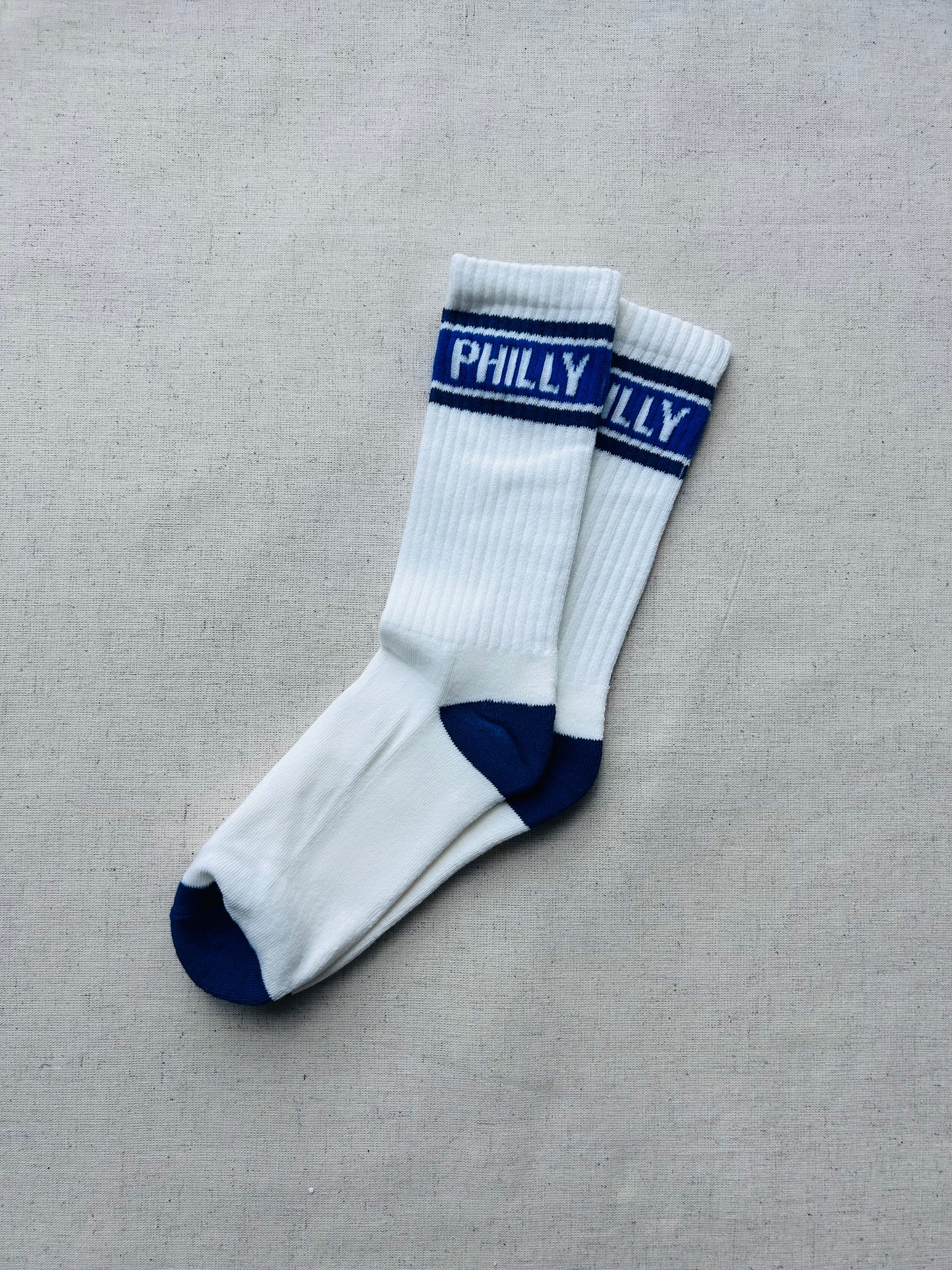 Jawn Shop Socks - Blue Philly